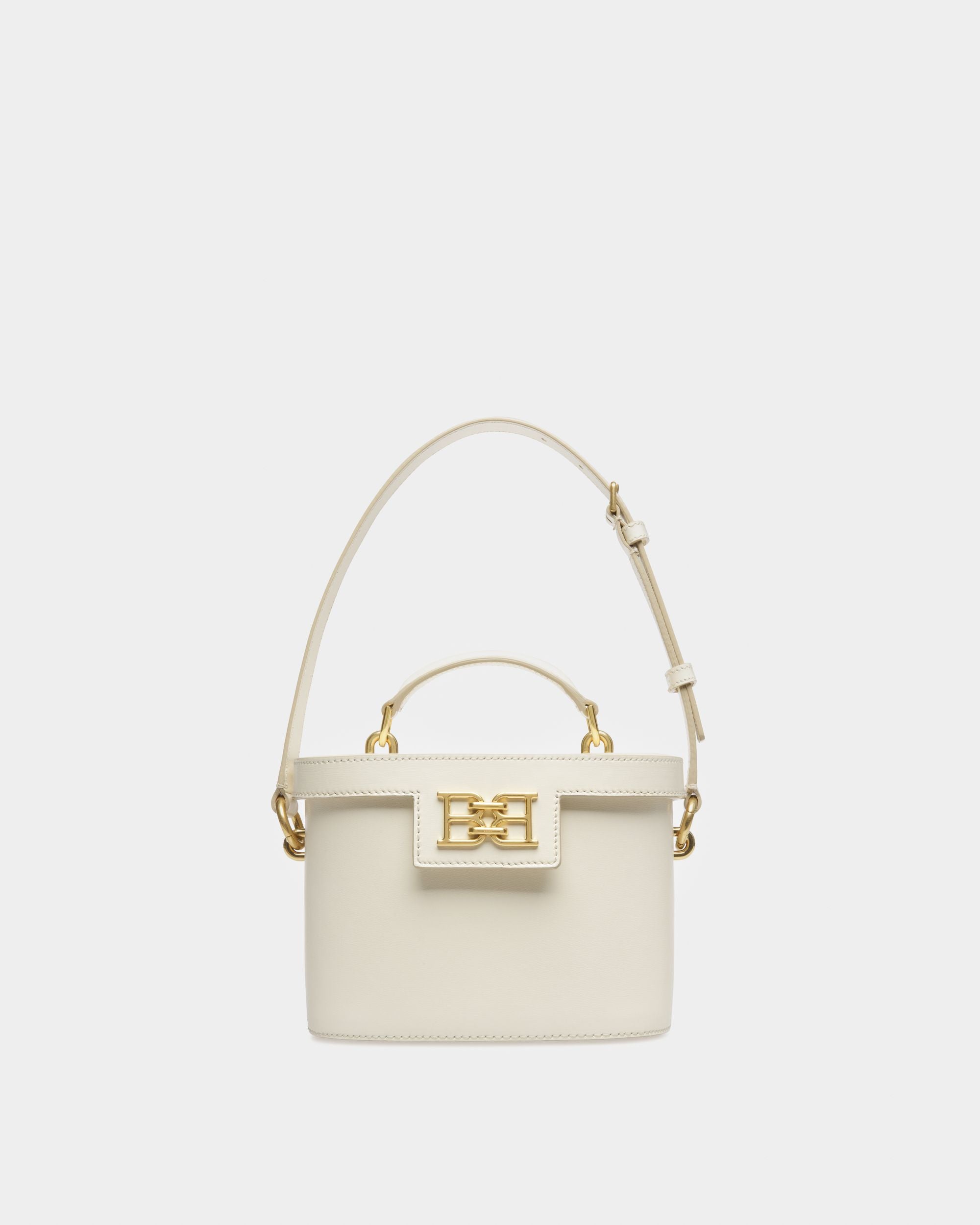 Bengi Borsa A Tracolla In Pelle Avorio - Donna - Bally - 06