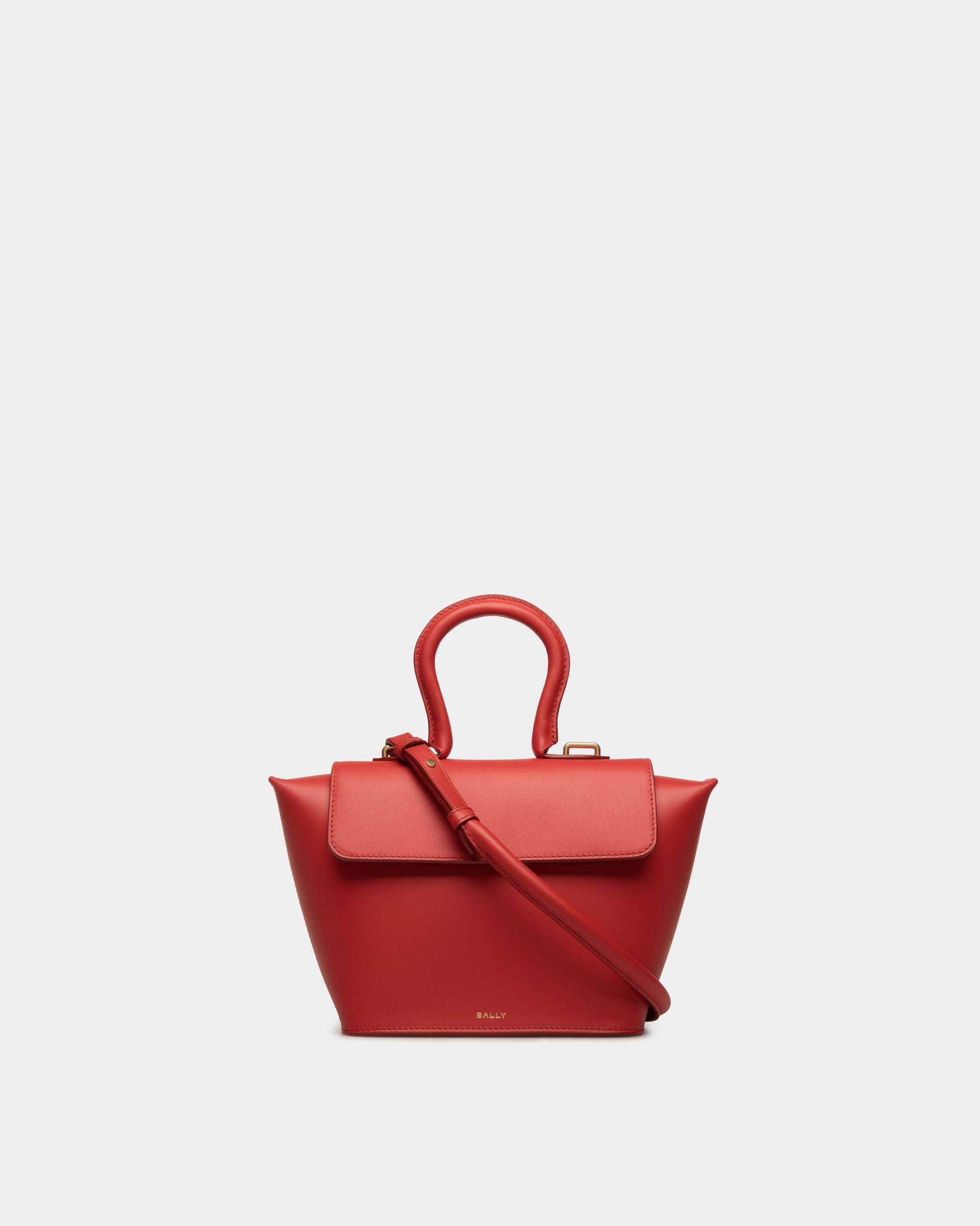 Borsa A Mano Belle In Pelle Candy Red - Donna - Bally - 01
