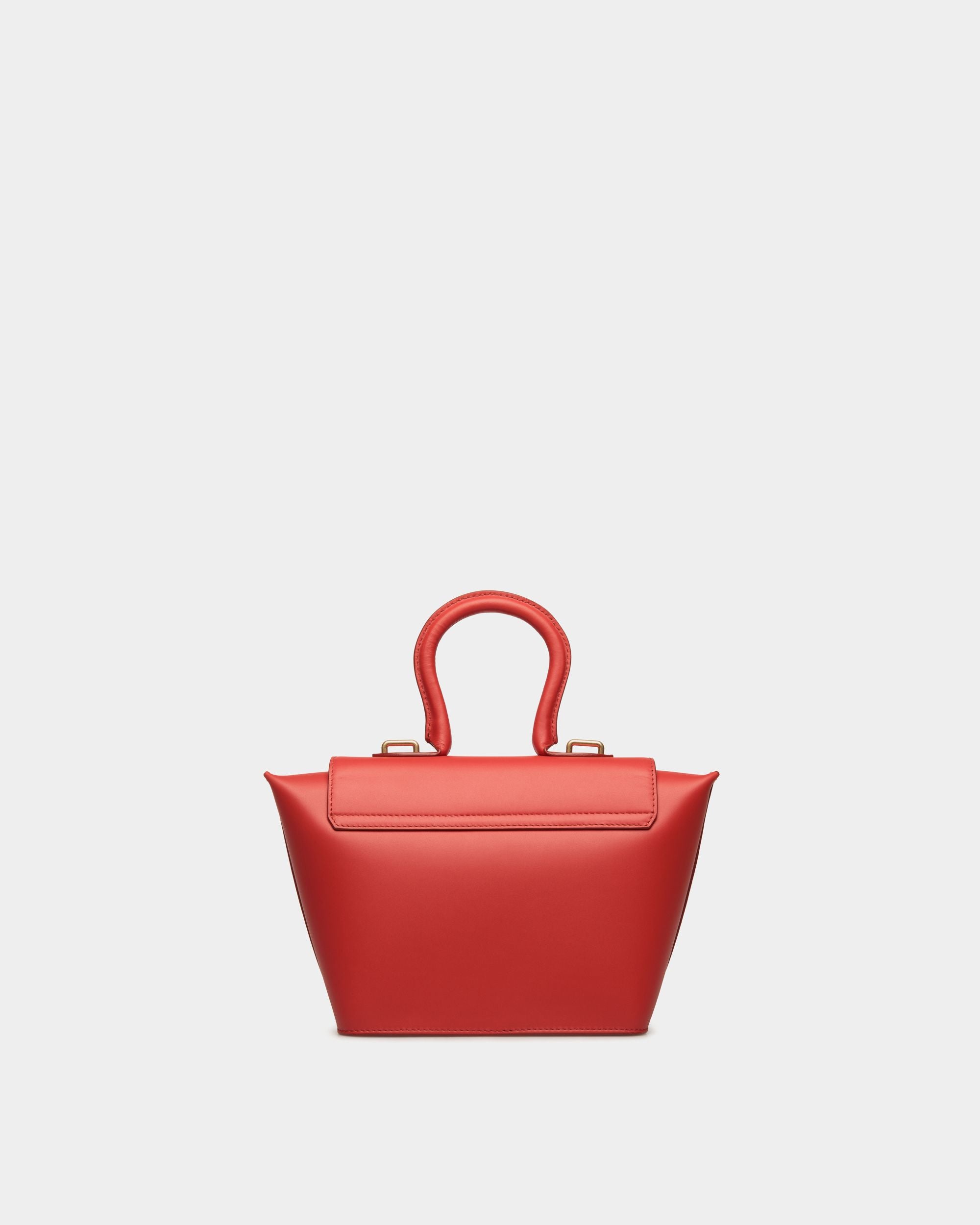 Borsa A Mano Belle In Pelle Candy Red - Donna - Bally - 02
