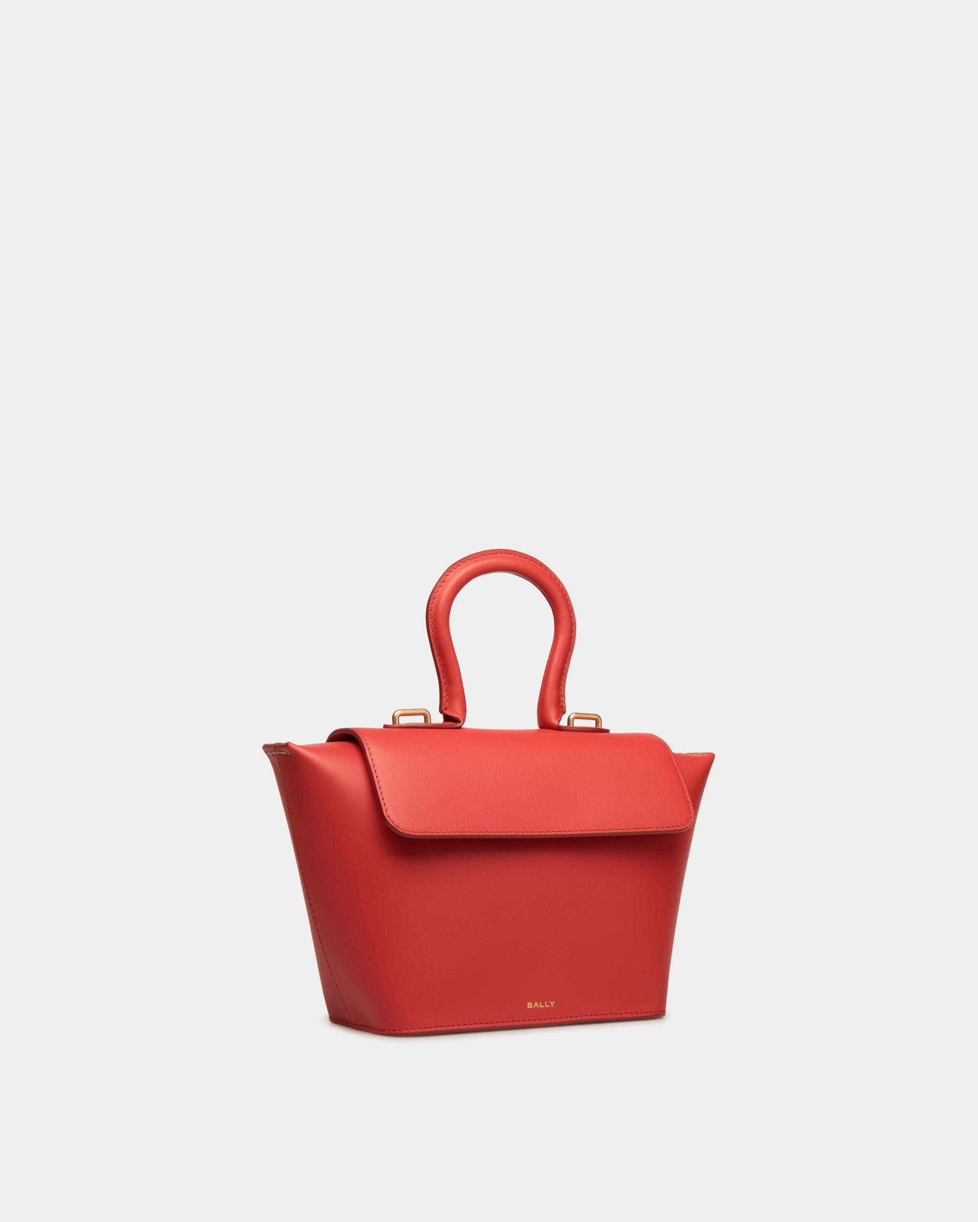 Borsa A Mano Belle In Pelle Candy Red - Donna - Bally - 03