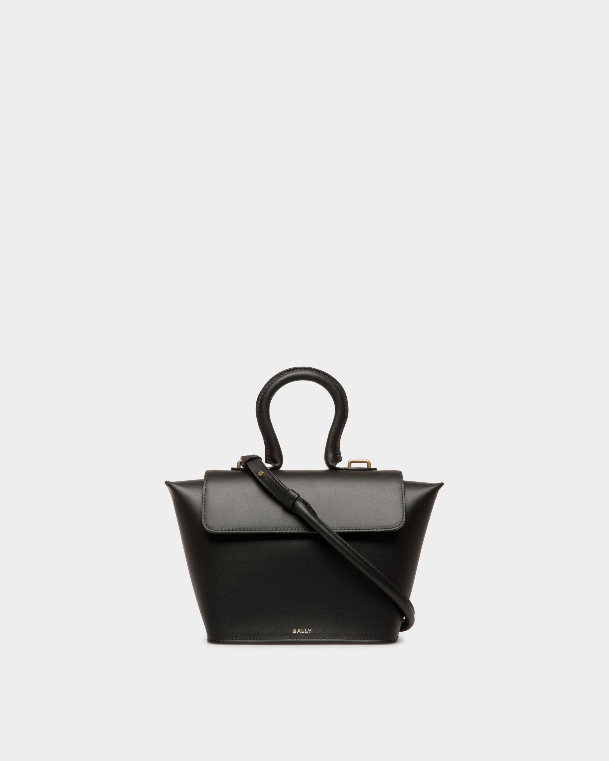 Borsa A Mano Belle In Pelle Nera - Donna - Bally - 01
