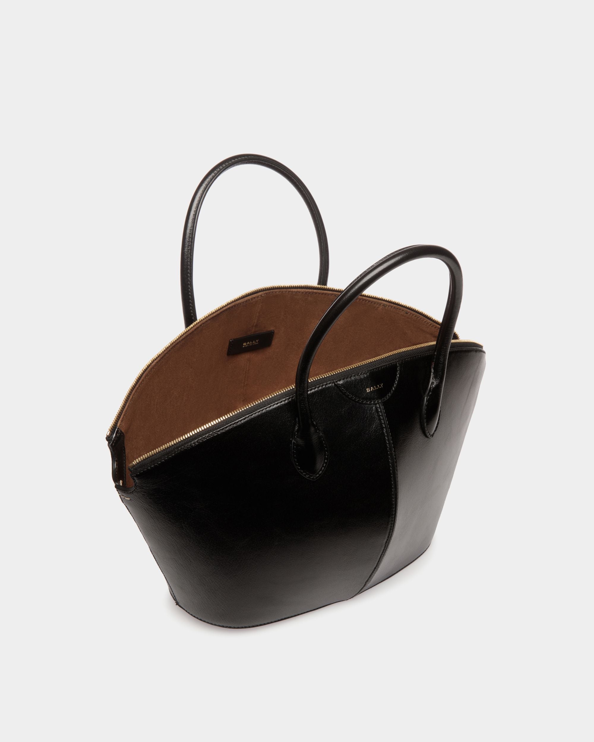 Borsa A Mano Belle In Pelle Nera - Donna - Bally - 05