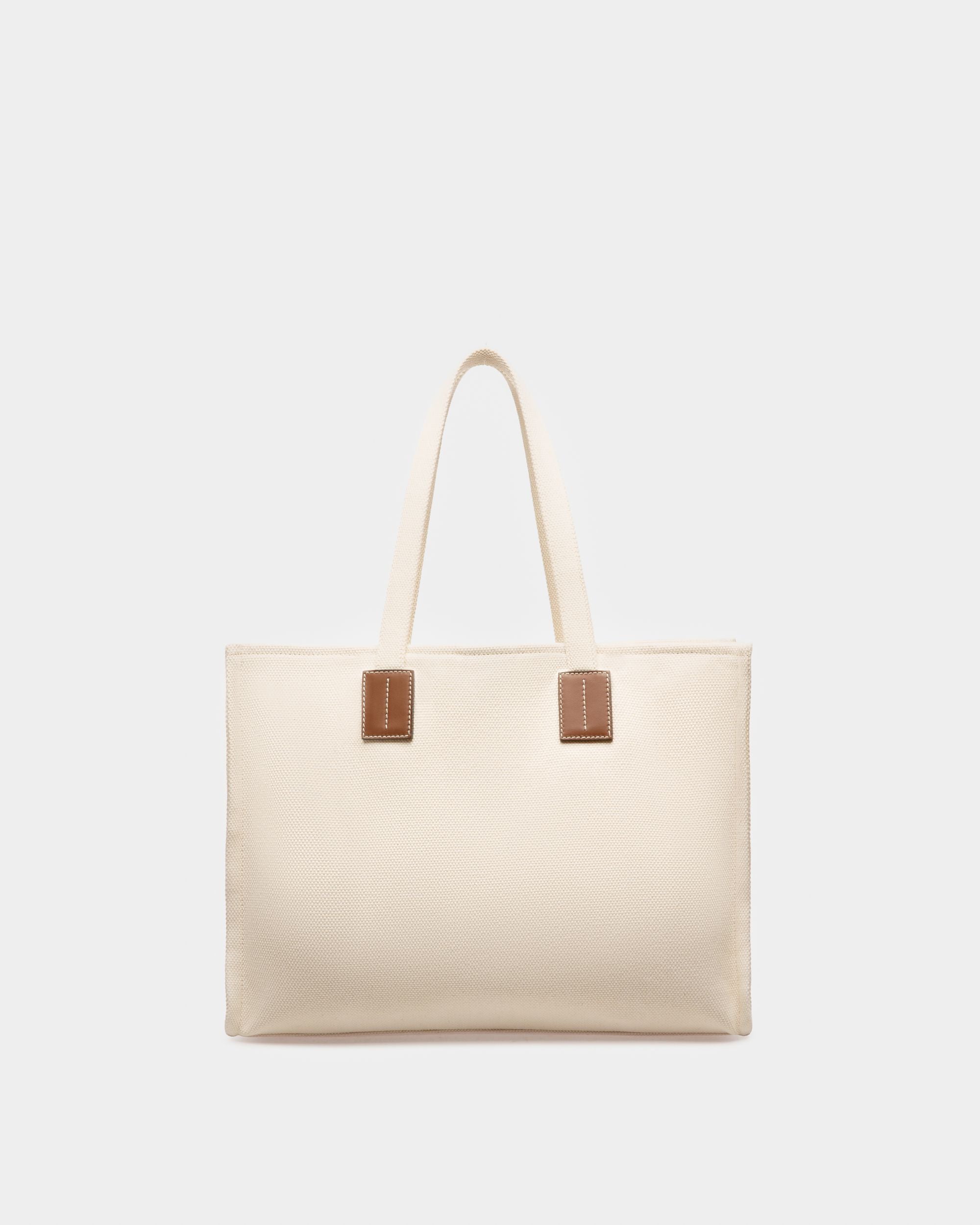Crystalia Tote Bag In Tessuto Color Naturale - Donna - Bally - 03
