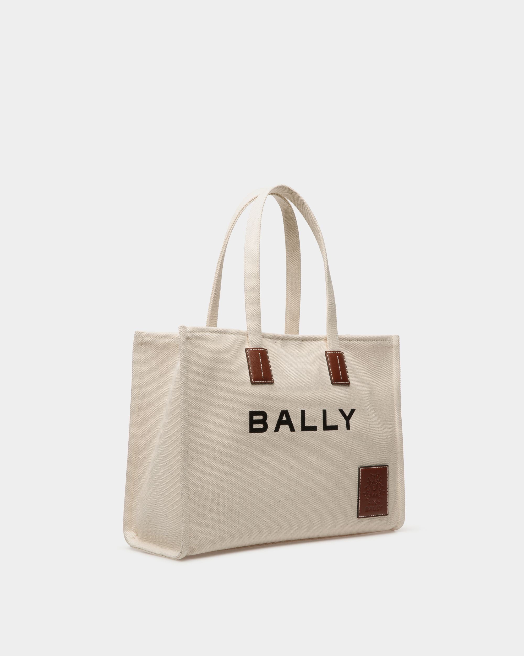 Tote Bag Akelei In Tela - Donna - Bally - 02