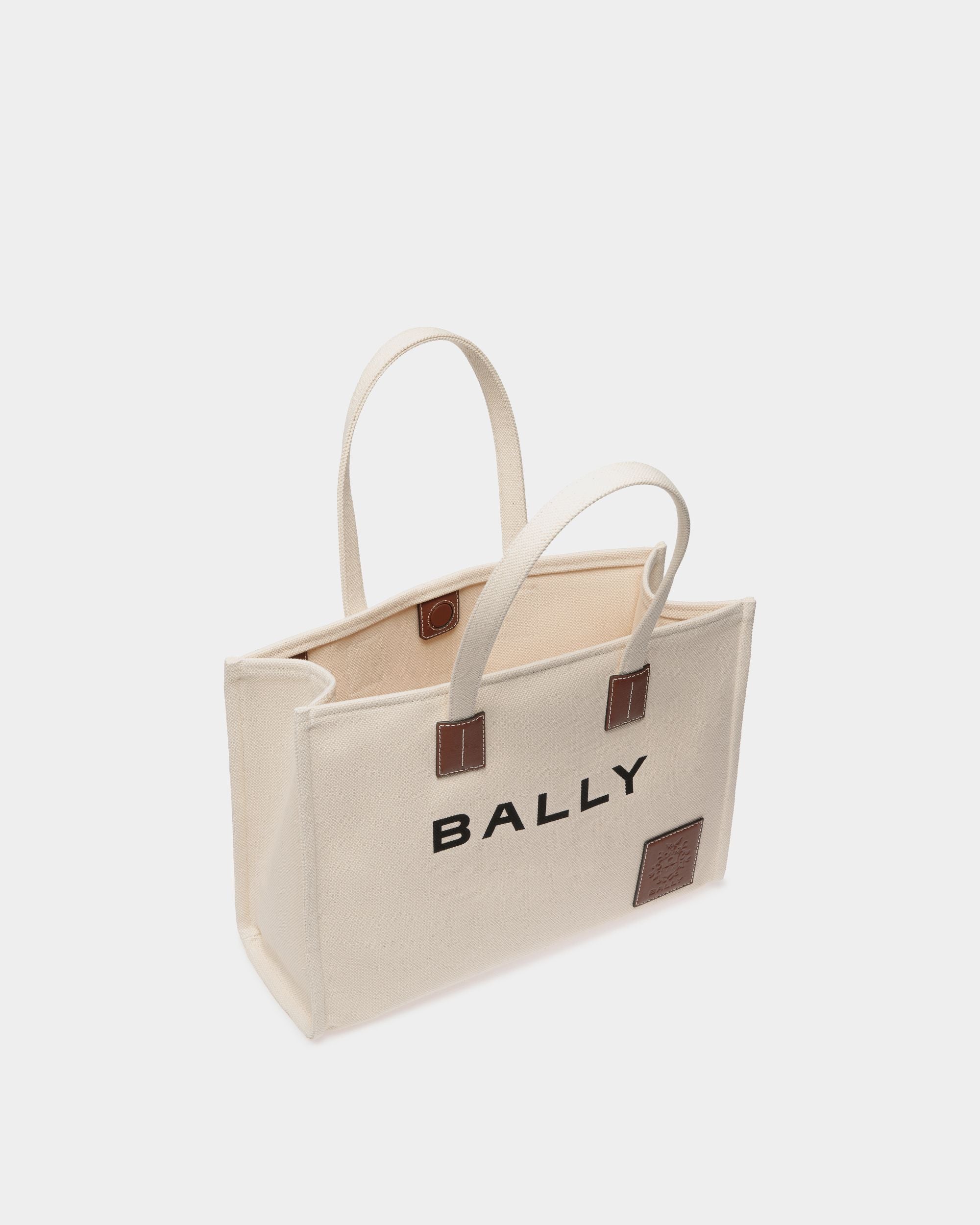 Tote Bag Akelei In Tela - Donna - Bally - 03