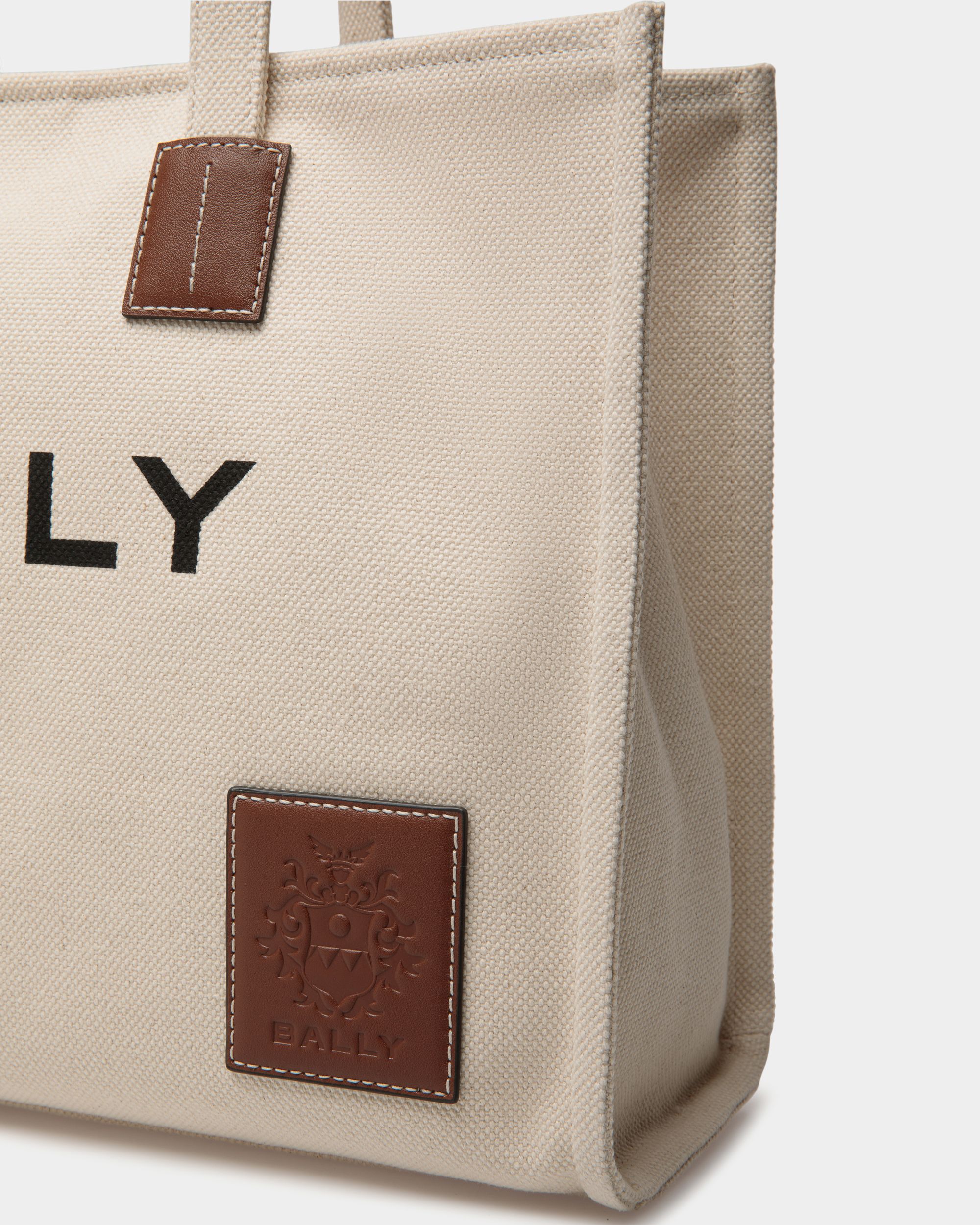 Tote Bag Akelei In Tela - Donna - Bally - 06