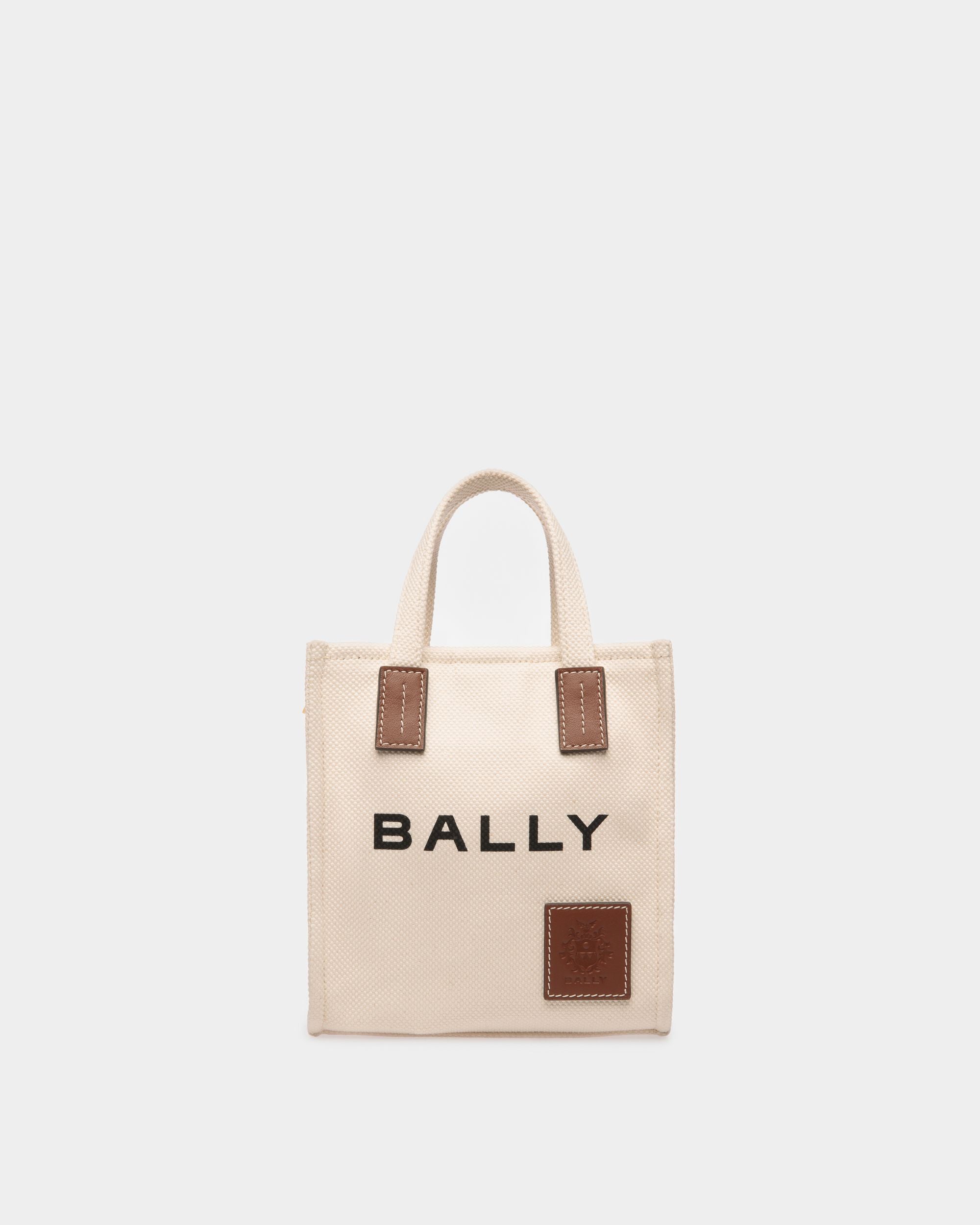 Tote Bag Mini Akelei In Tela - Donna - Bally - 01