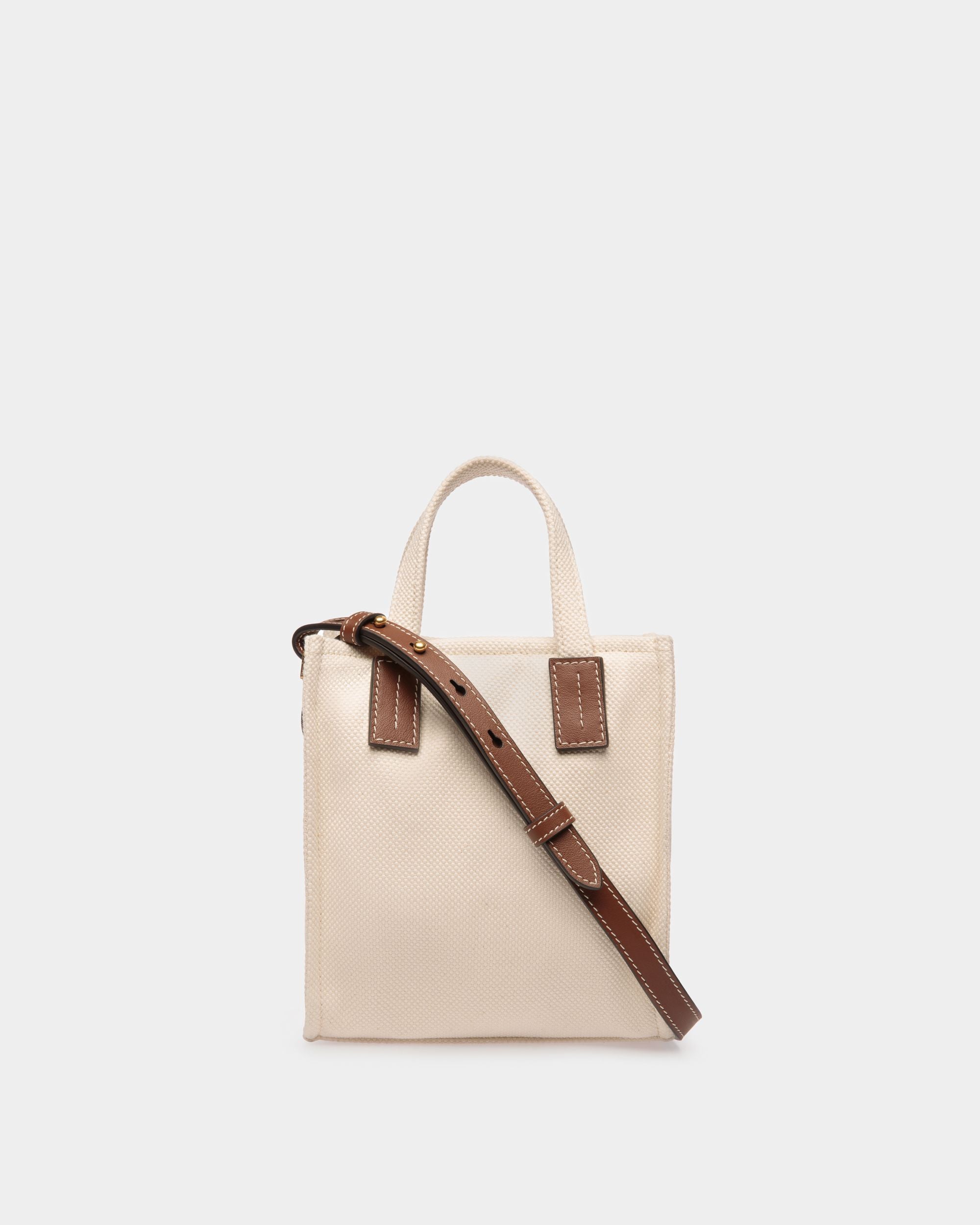 Tote Bag Mini Akelei In Tela - Donna - Bally - 01