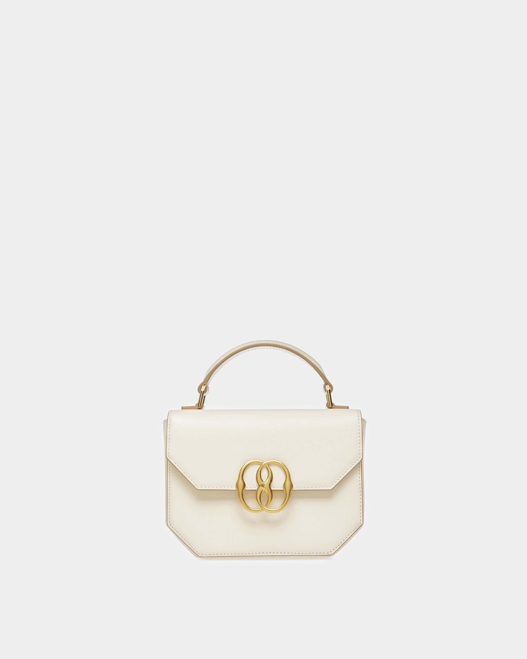 Borsa Mini Emblem In Pelle - Donna - Bally - 01