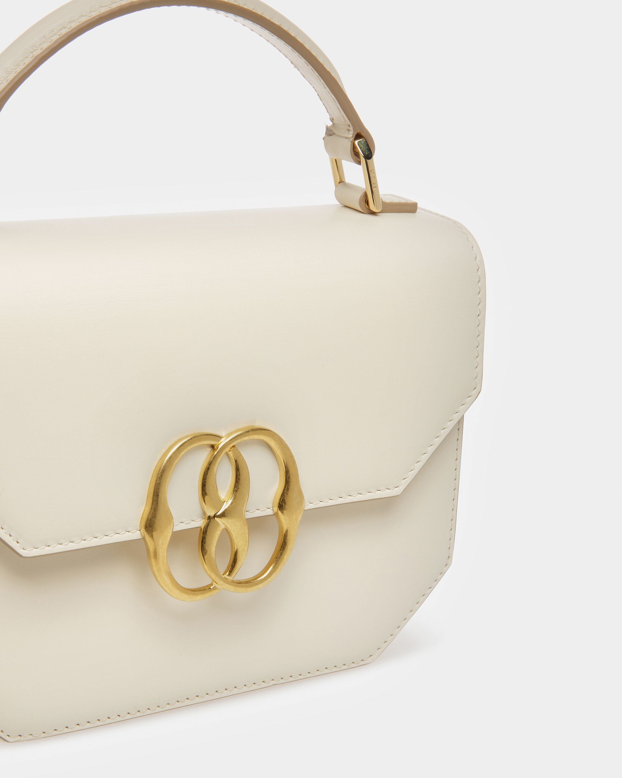 Borsa Mini Emblem In Pelle - Donna - Bally - 05