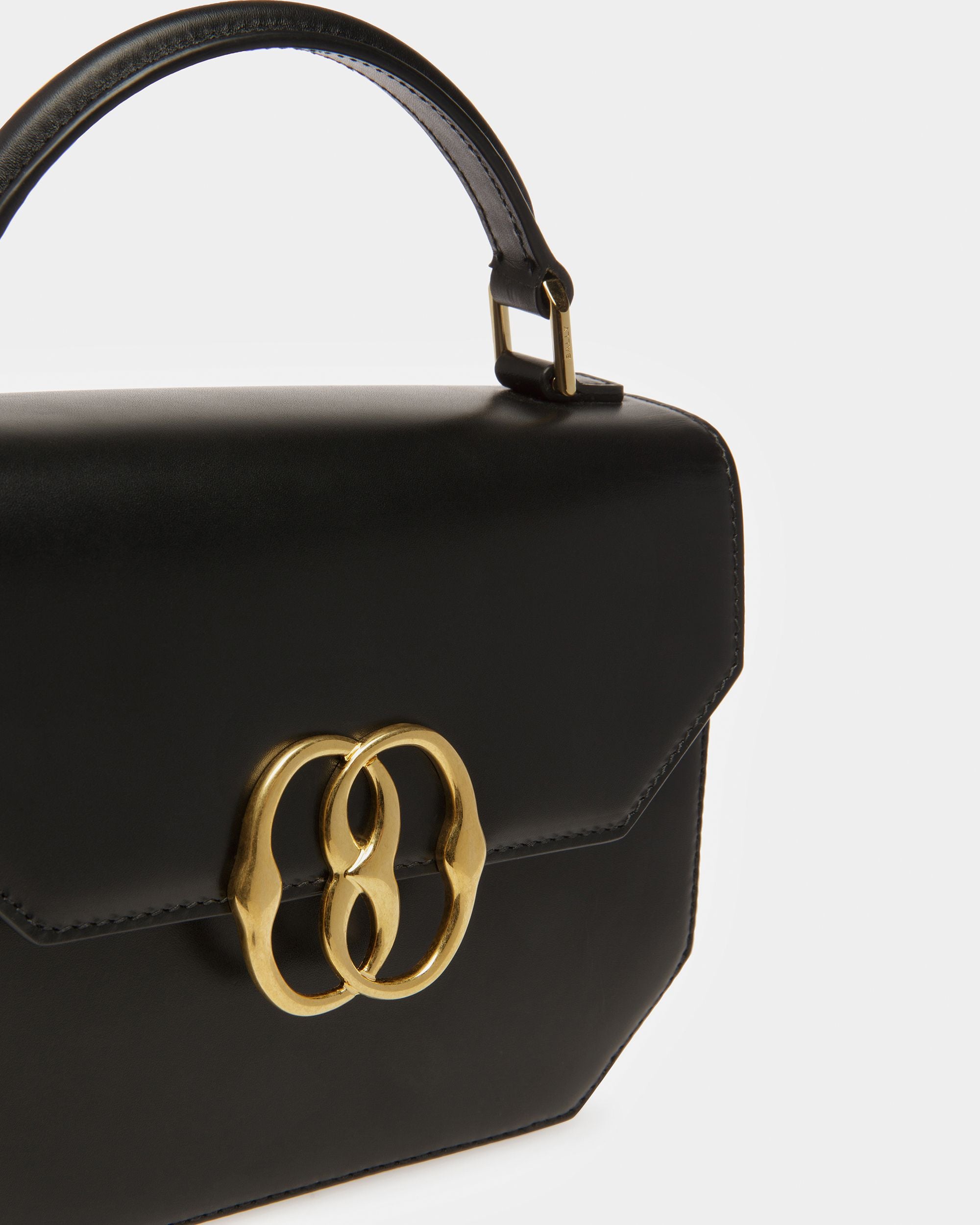 Borsa Mini Emblem In Pelle - Donna - Bally - 04