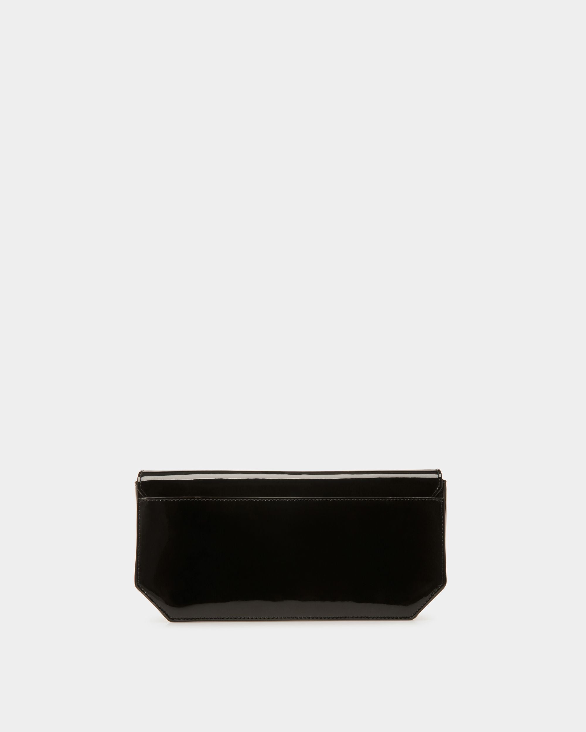 Borsa A Spalla Emblem In Pelle Nera - Donna - Bally - 03