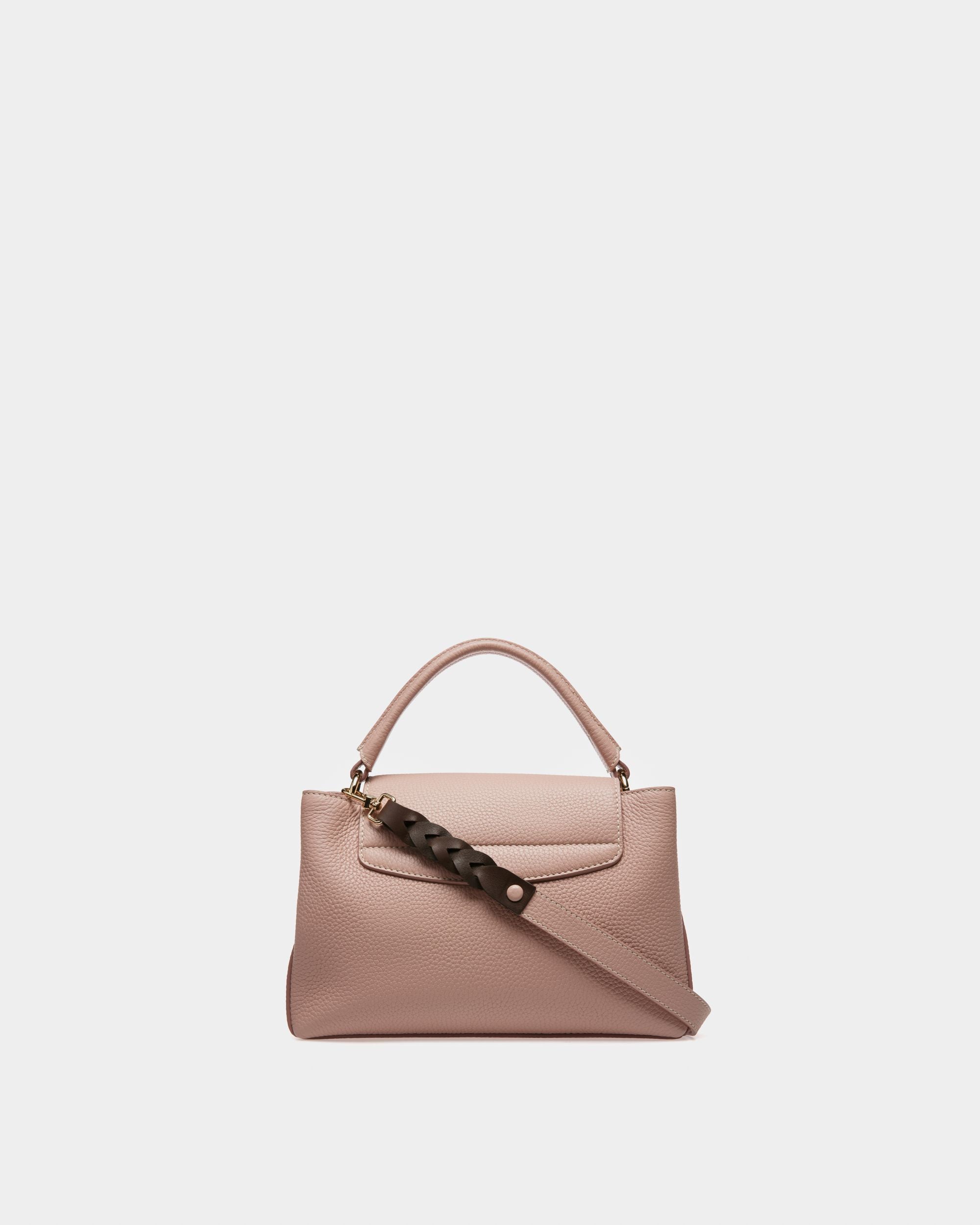 Layka Small Borsetta A Mano In Pelle Rosa - Donna - Bally - 02