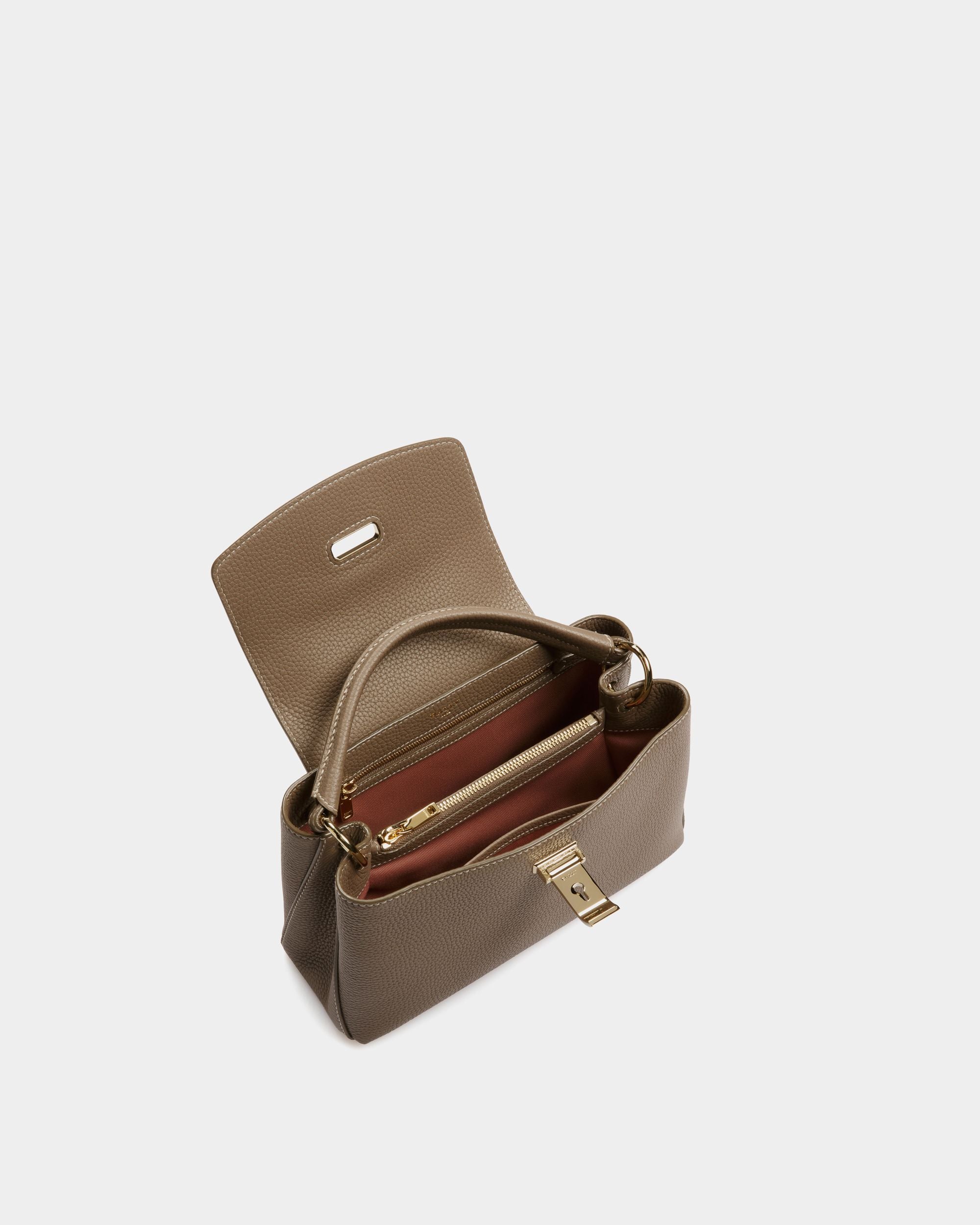 Layka Borsa A Mano In Pelle Marrone Chiaro - Donna - Bally - 04