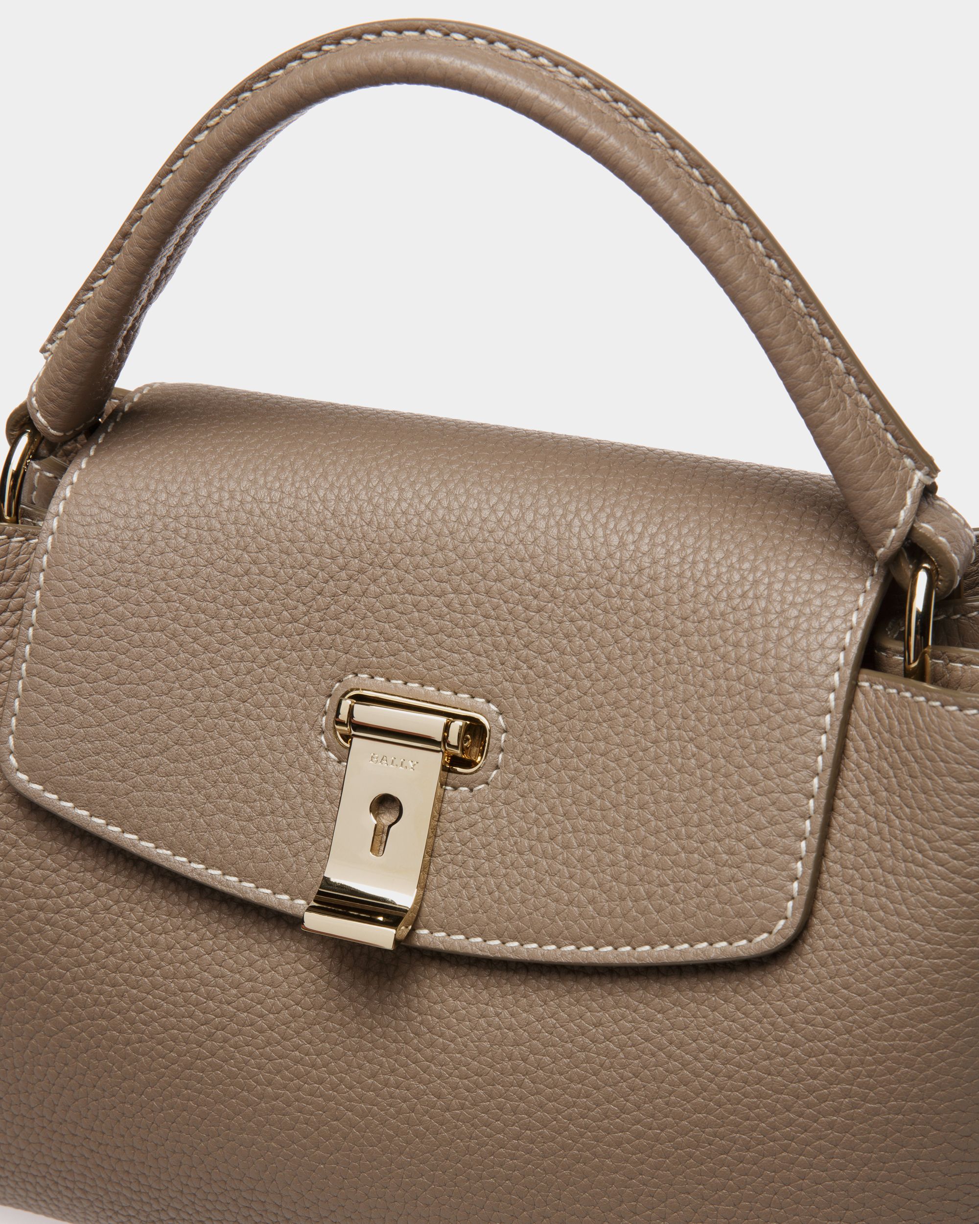 Layka Borsa A Mano In Pelle Marrone Chiaro - Donna - Bally - 05
