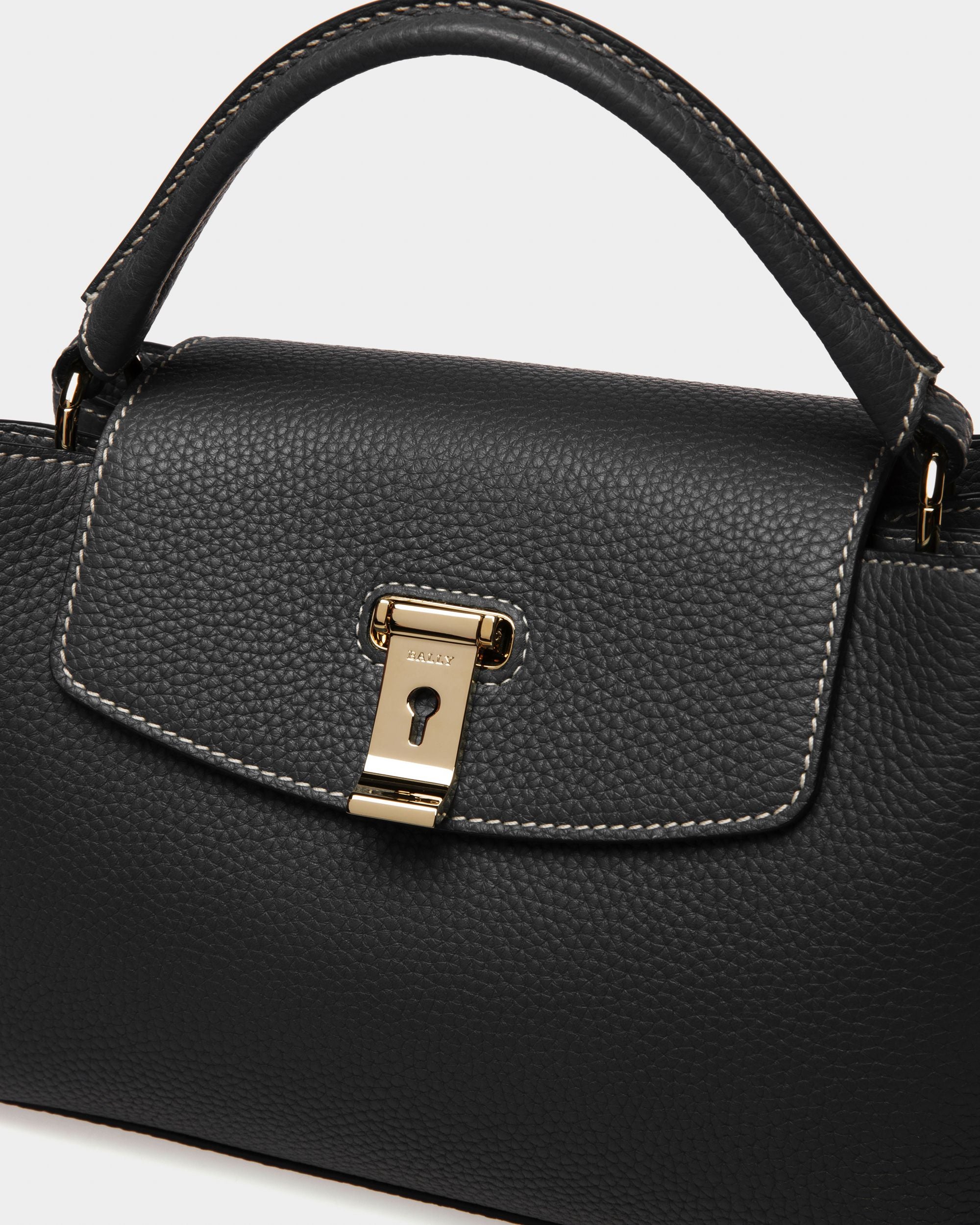 Layka Borsa A Mano In Pelle Nera - Donna - Bally - 05