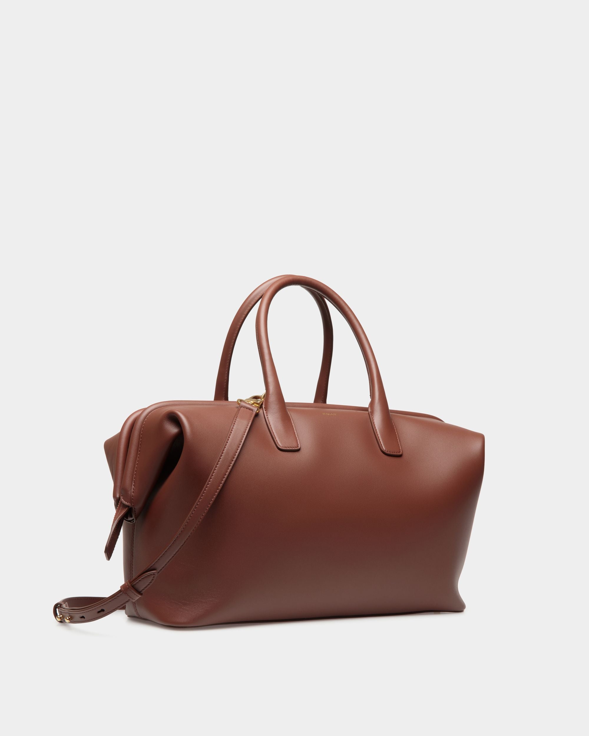Borsa A Mano Belle In Pelle Marrone - Donna - Bally - 03