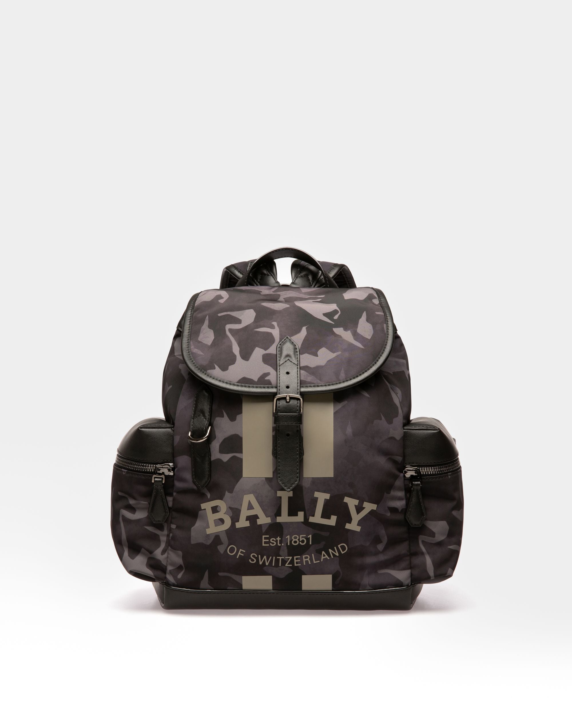 Cliford Zaino In Nylon Riciclato Nero - Donna - Bally - 01