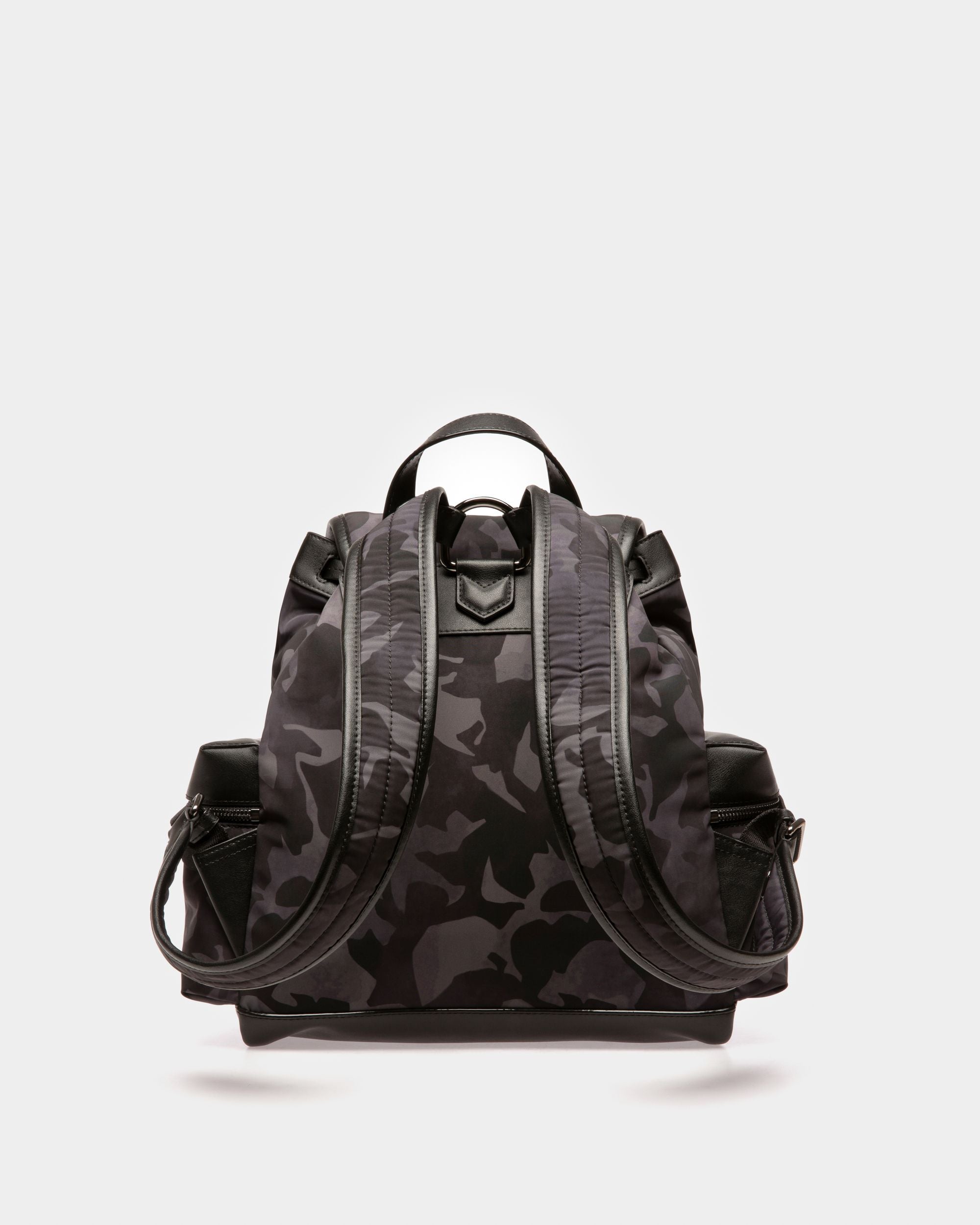 Cliford Zaino In Nylon Riciclato Nero - Donna - Bally - 03
