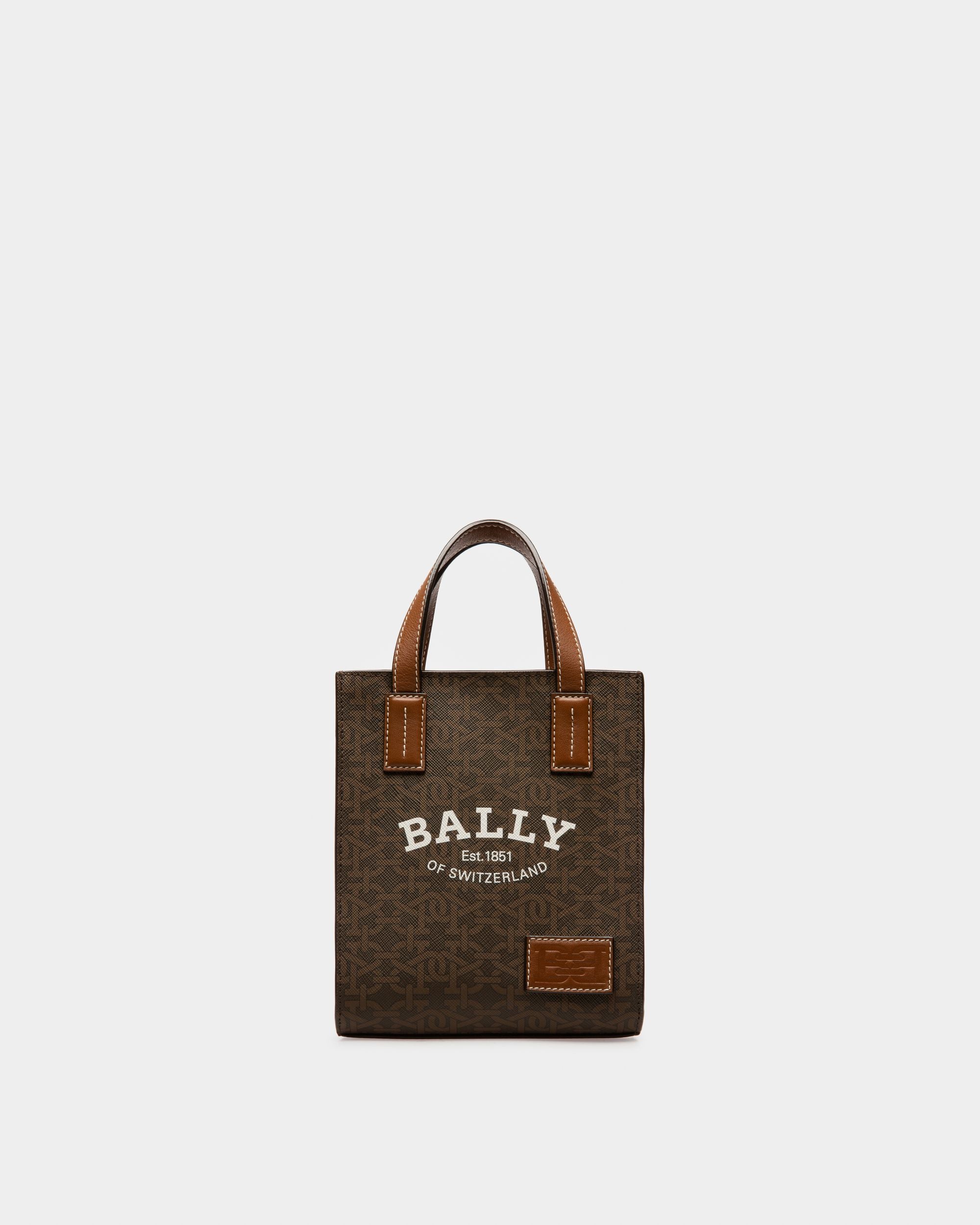 Crystalia Xs Borsa Mini In Tpu Marrone - Donna - Bally - 01