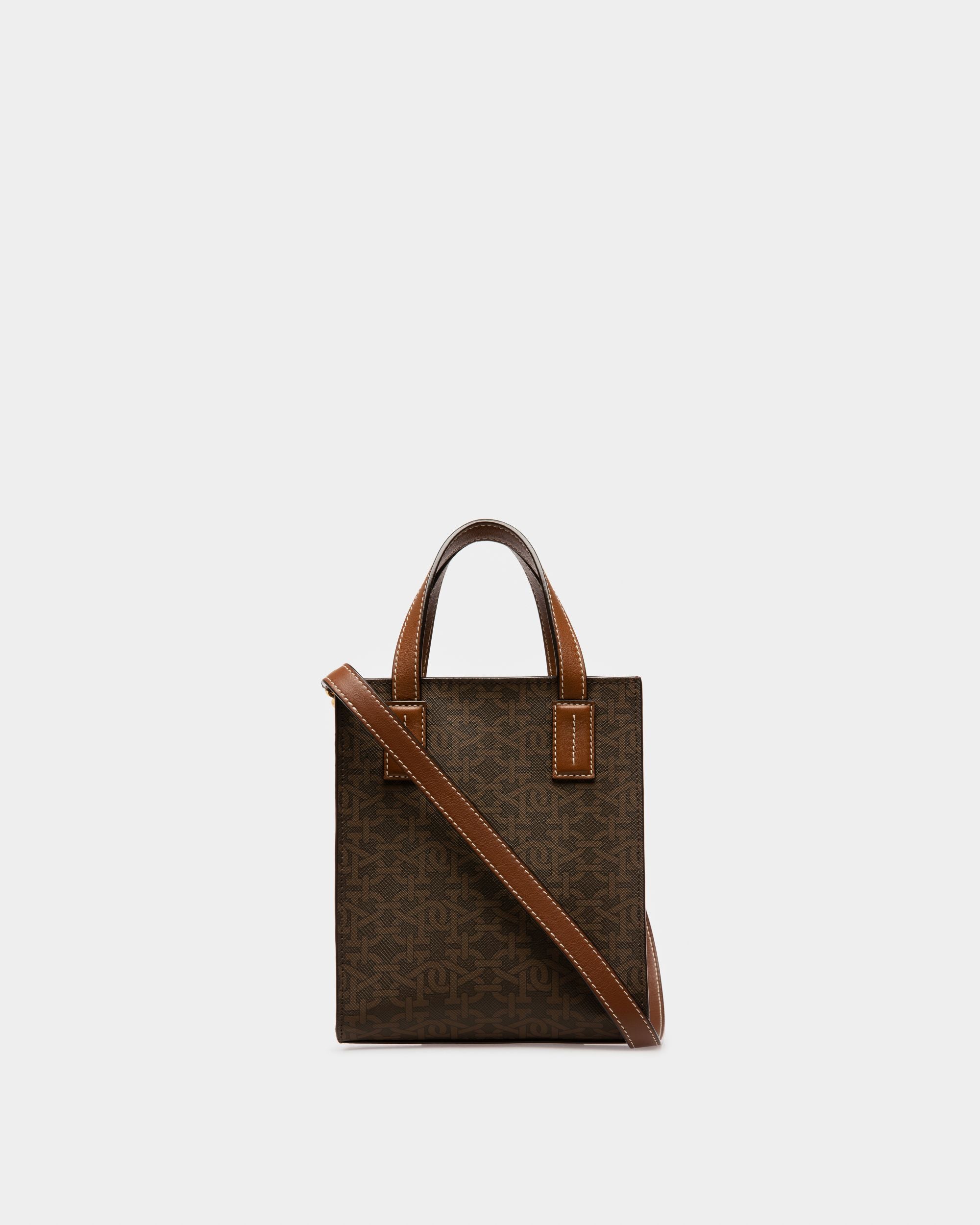 Crystalia Xs Borsa Mini In Tpu Marrone - Donna - Bally - 03