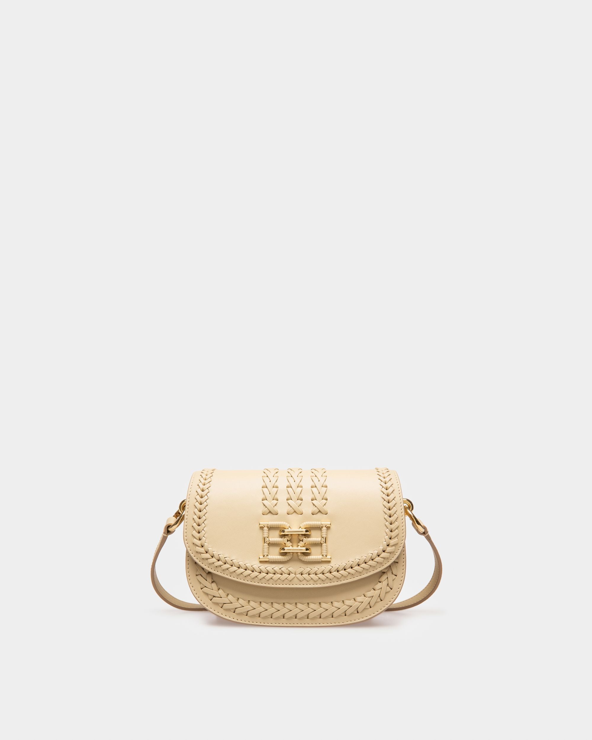 Baily Minibag In Pelle Beige Chiaro - Donna - Bally - 01