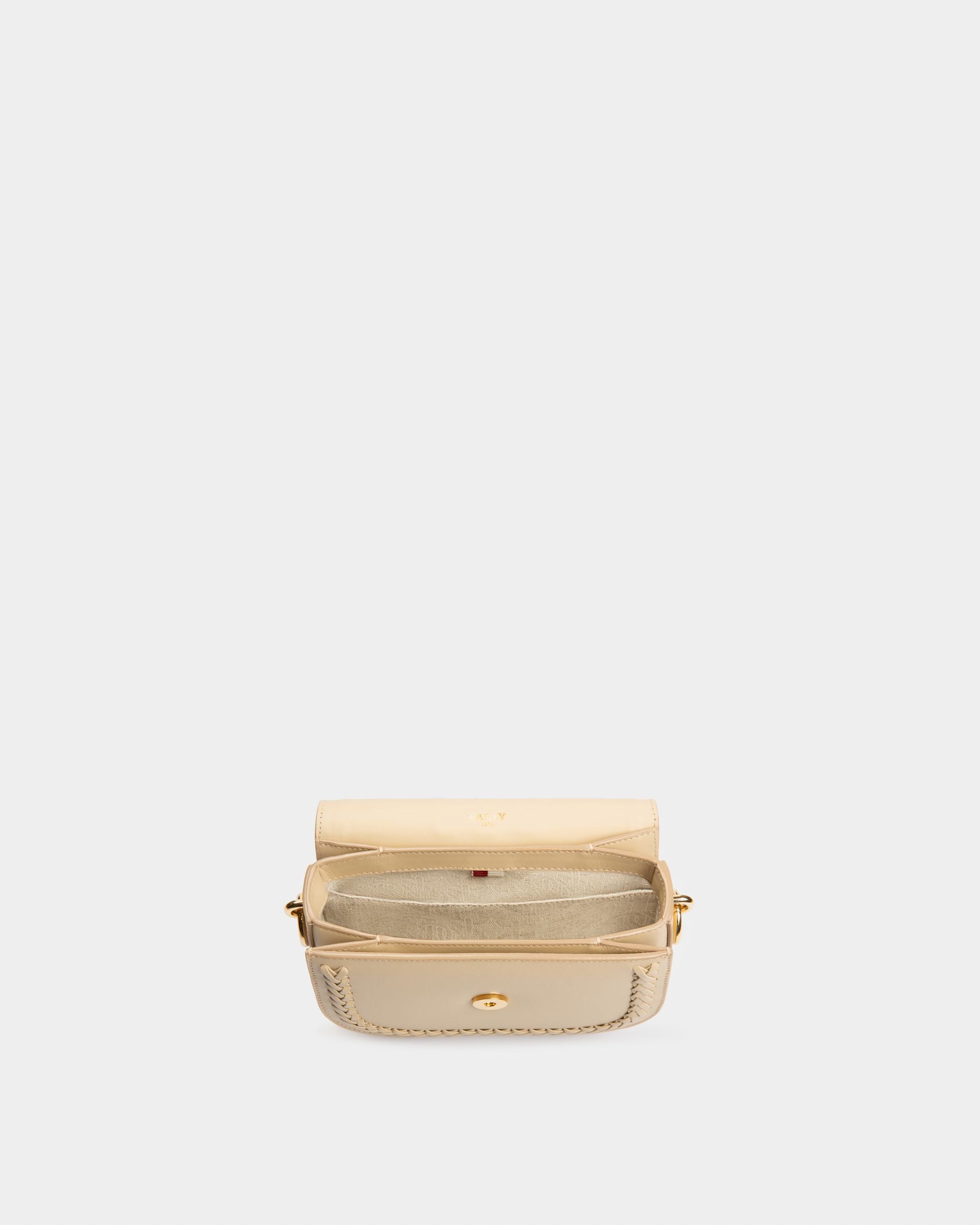 Baily Minibag In Pelle Beige Chiaro - Donna - Bally - 04