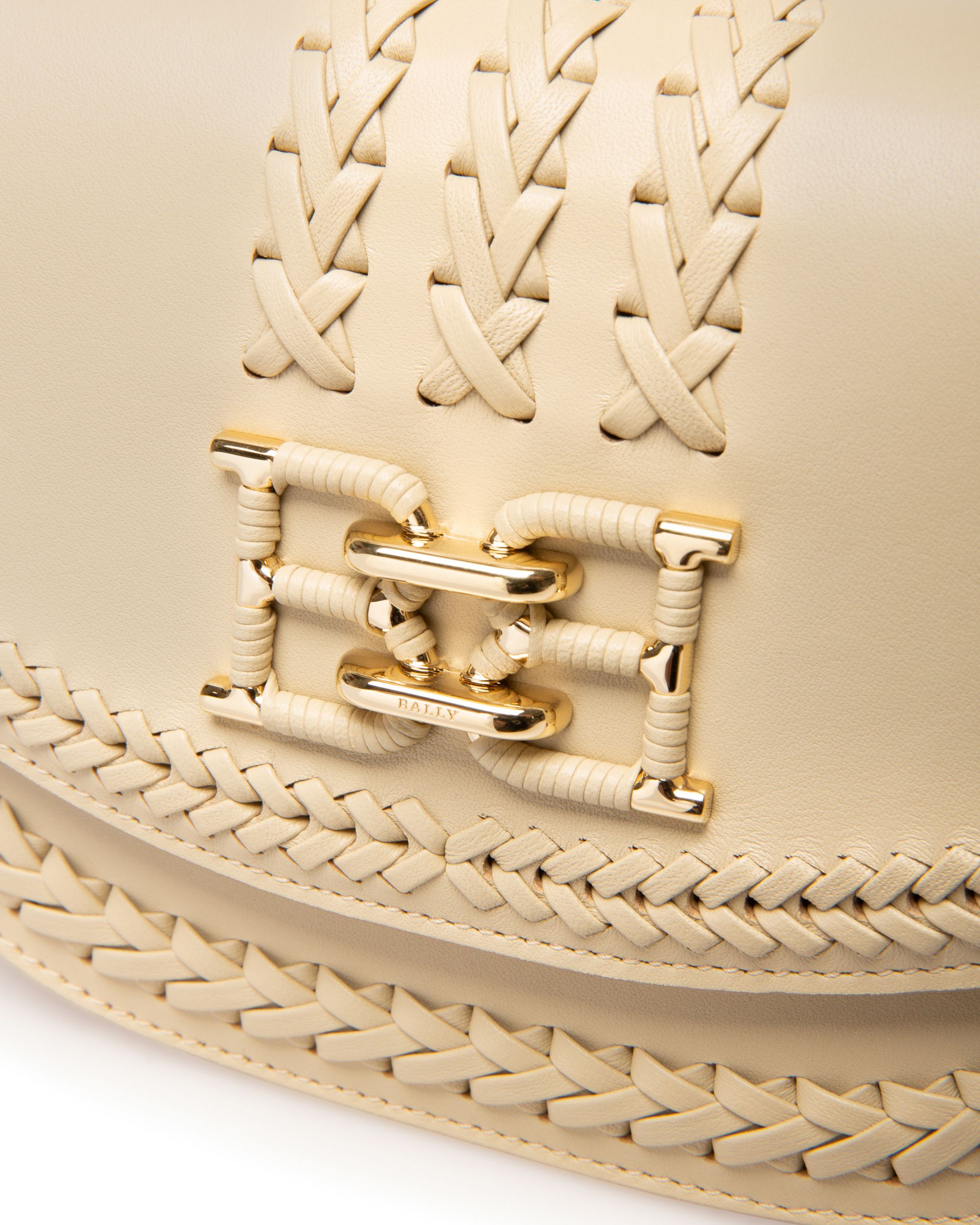 Baily Minibag In Pelle Beige Chiaro - Donna - Bally - 05
