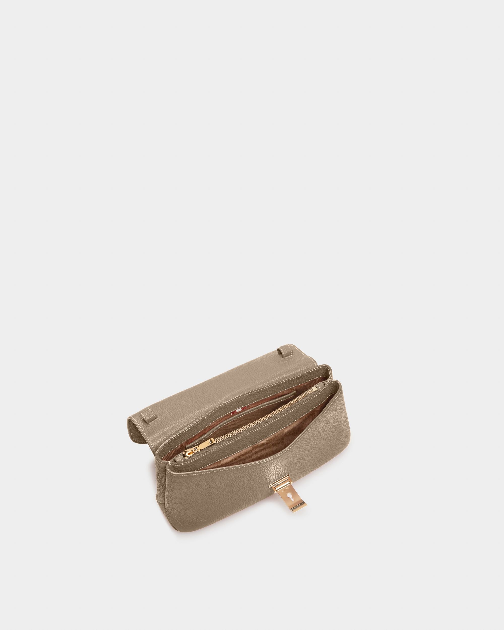Leena Borsa Mini In Pelle Grigio Talpa - Donna - Bally - 04