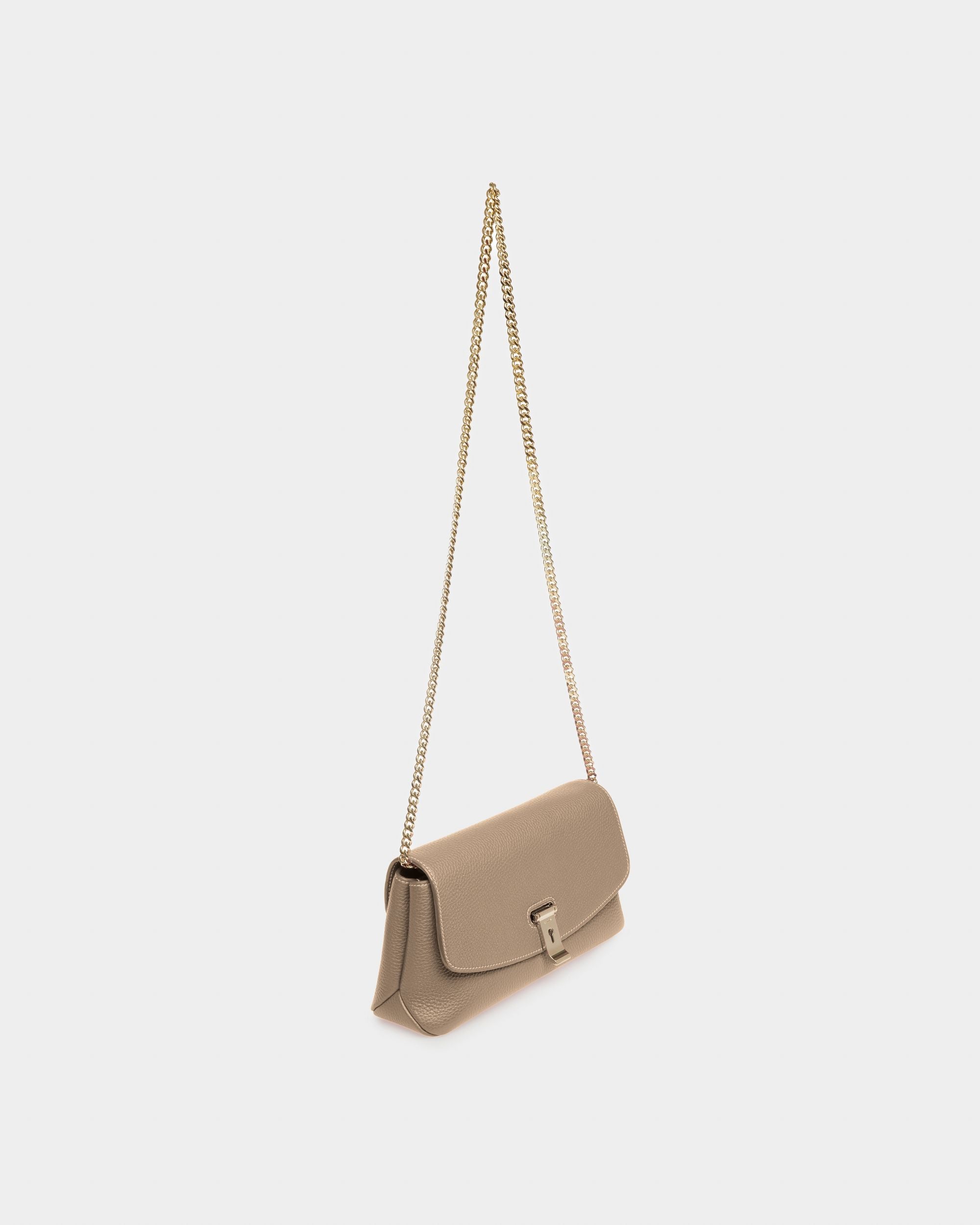 Leena Borsa Mini In Pelle Grigio Talpa - Donna - Bally - 06