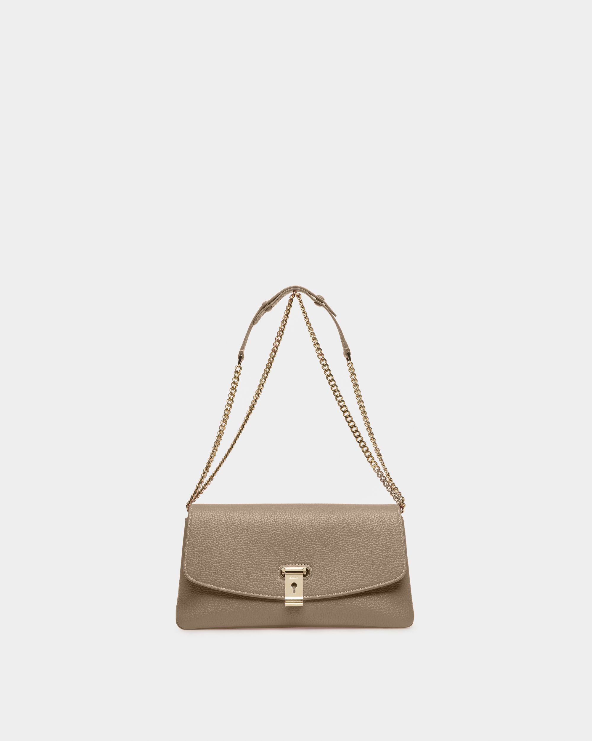 Leena Borsa Mini In Pelle Grigio Talpa - Donna - Bally - 07