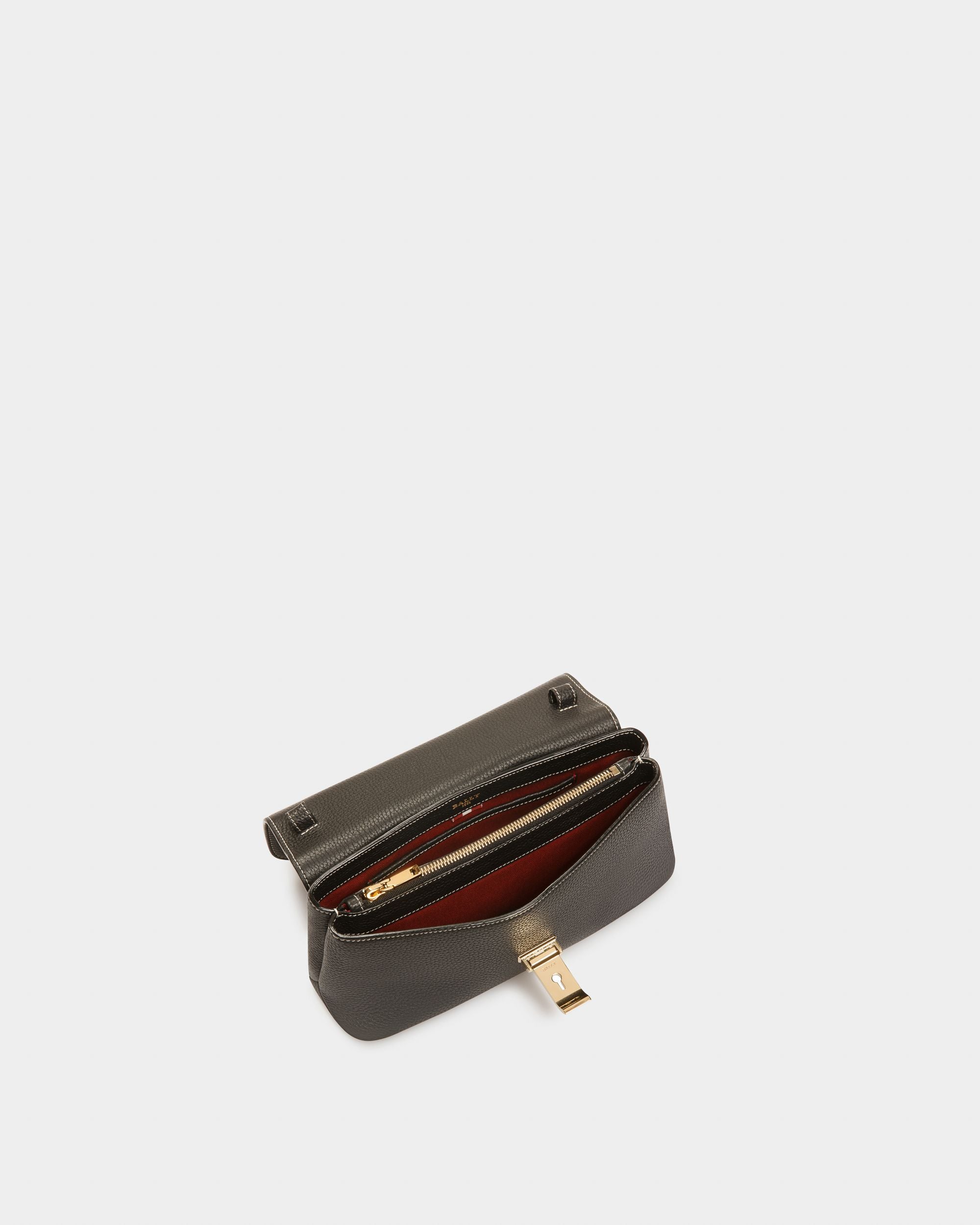 Leena Borsa Mini In Pelle Nera - Donna - Bally - 04