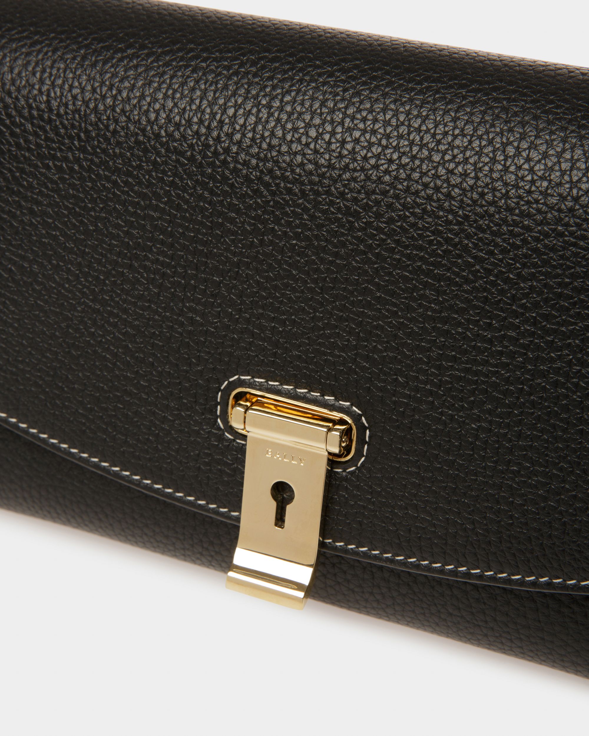 Leena Borsa Mini In Pelle Nera - Donna - Bally - 05