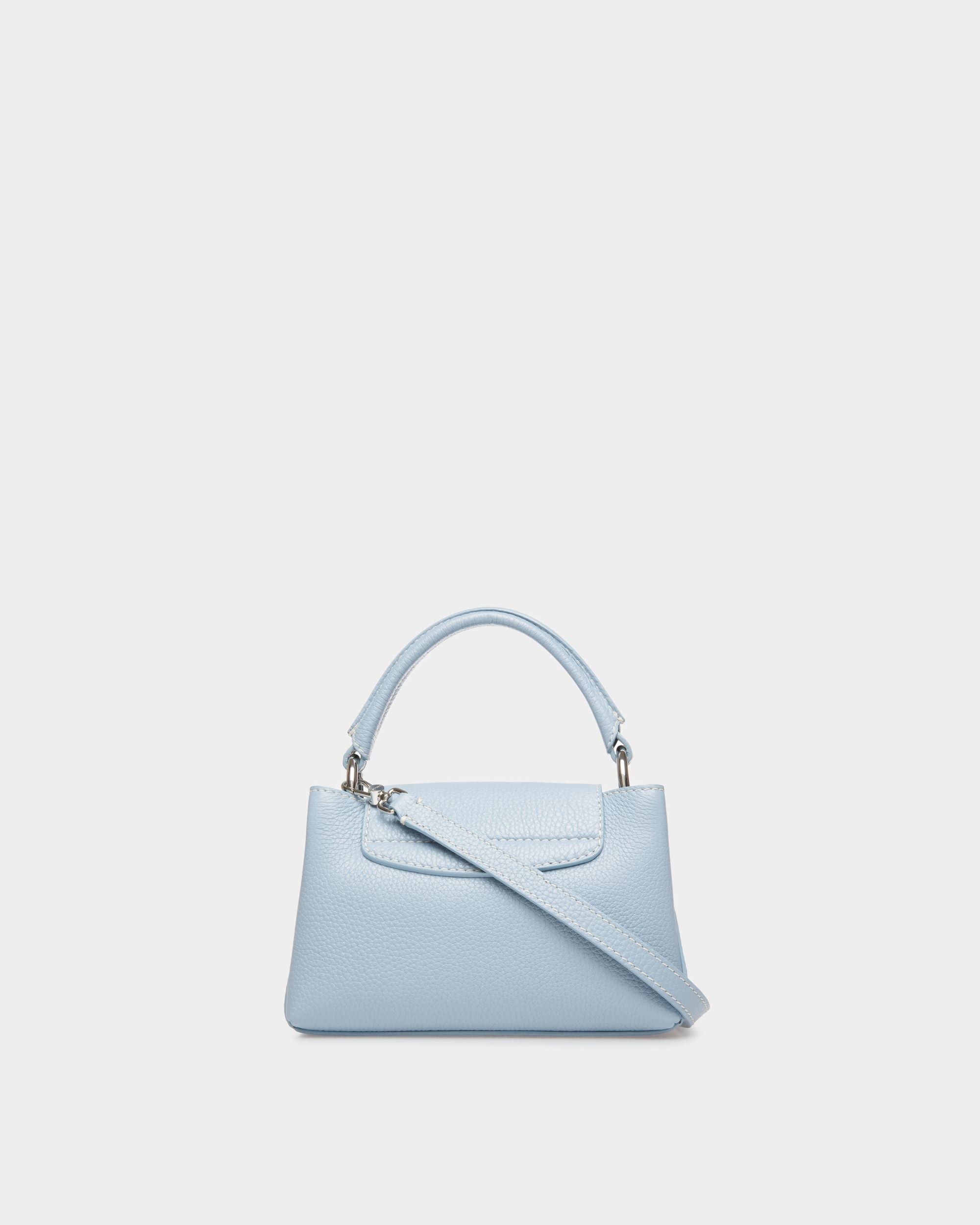Layka Xs Borsa Mini In Pelle Azzurra - Donna - Bally - 03