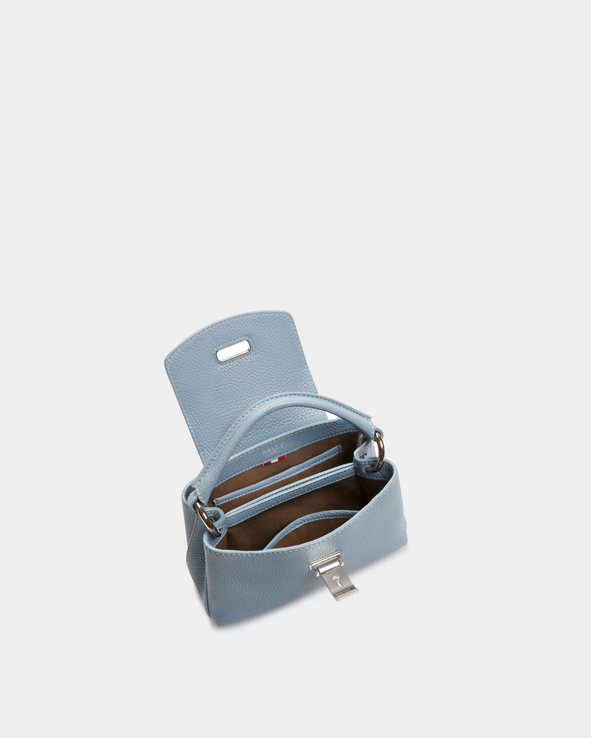 Layka Xs Borsa Mini In Pelle Azzurra - Donna - Bally - 04