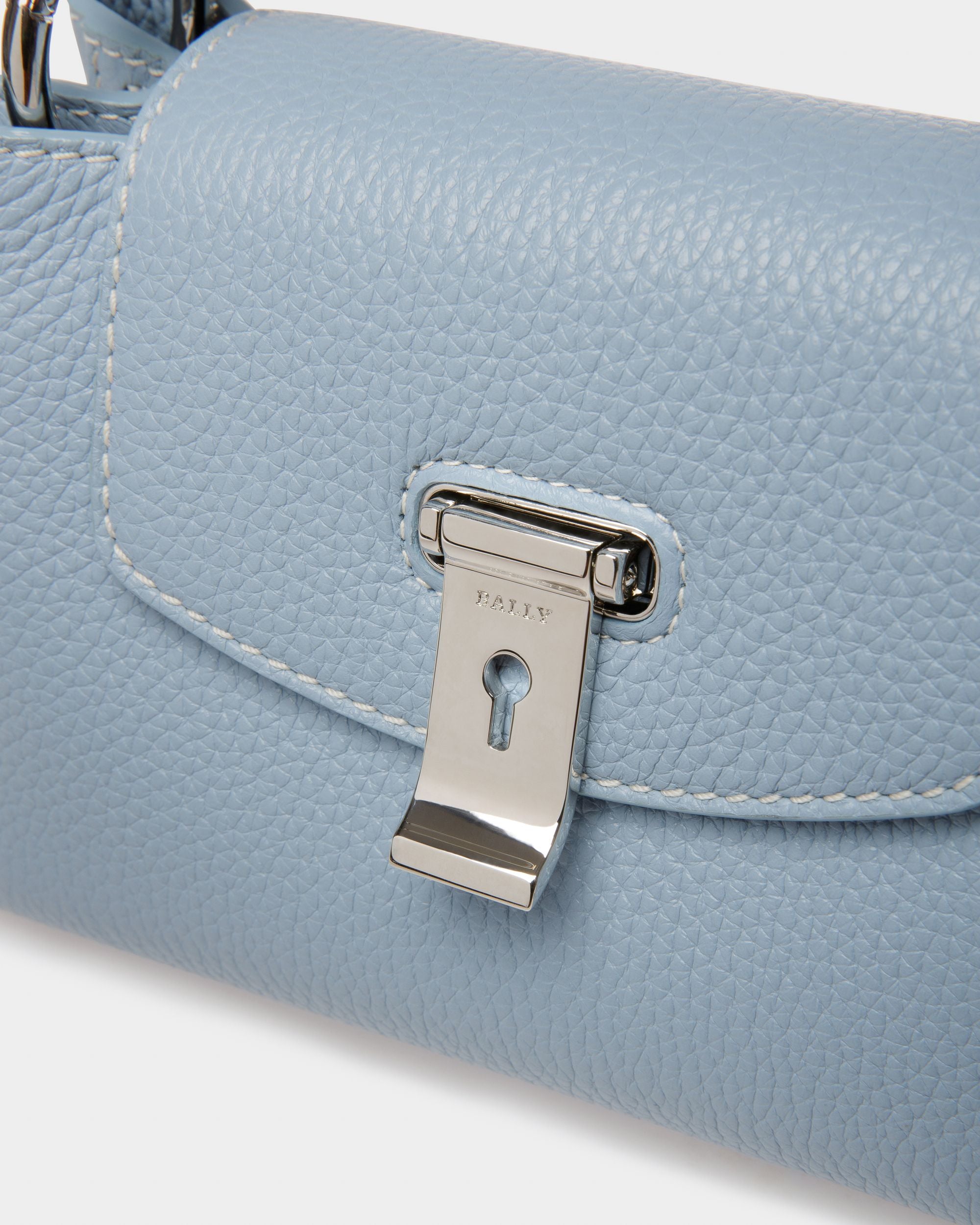 Layka Xs Borsa Mini In Pelle Azzurra - Donna - Bally - 05