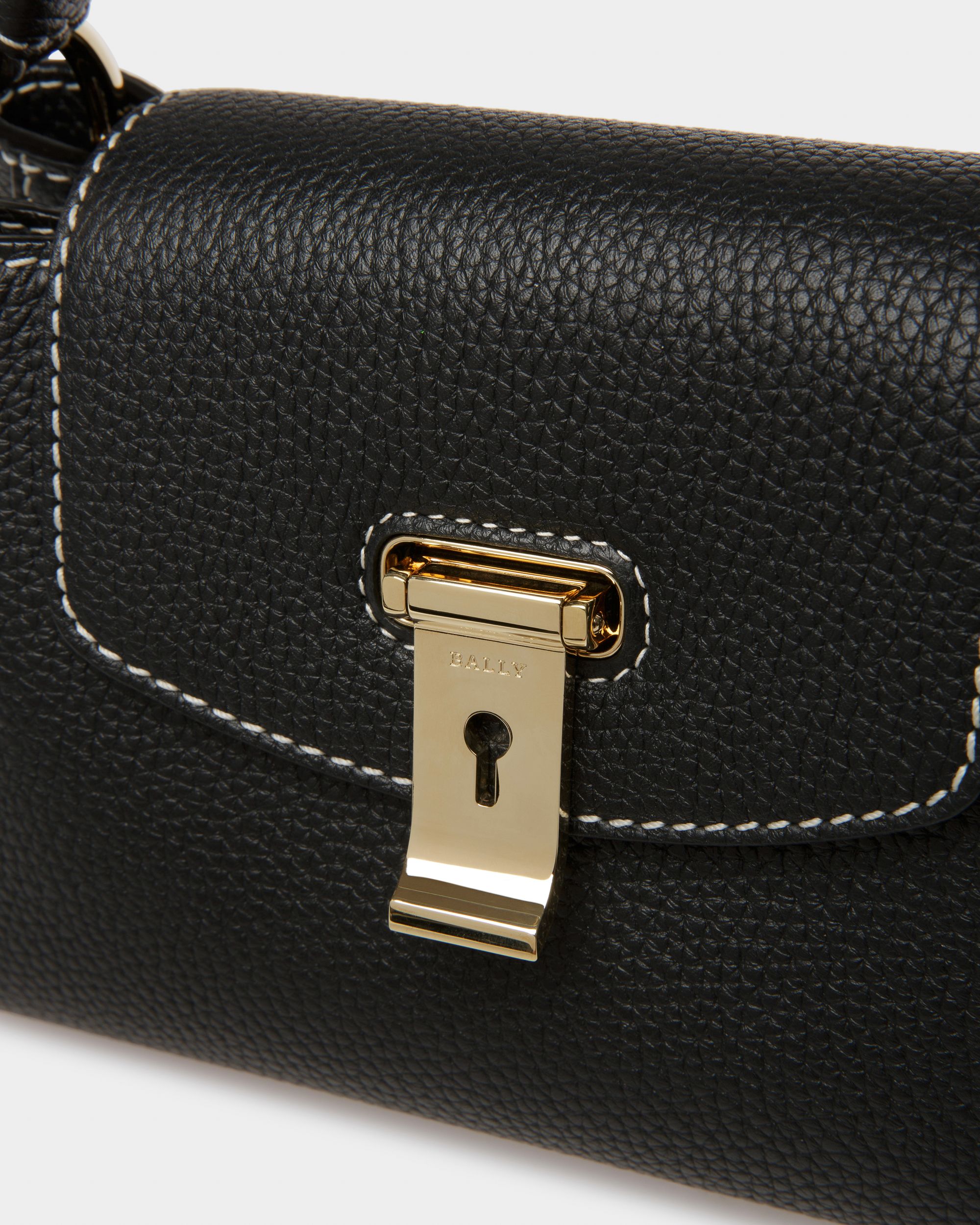 Layka Xs Borsa Mini In Pelle Nera - Donna - Bally - 06