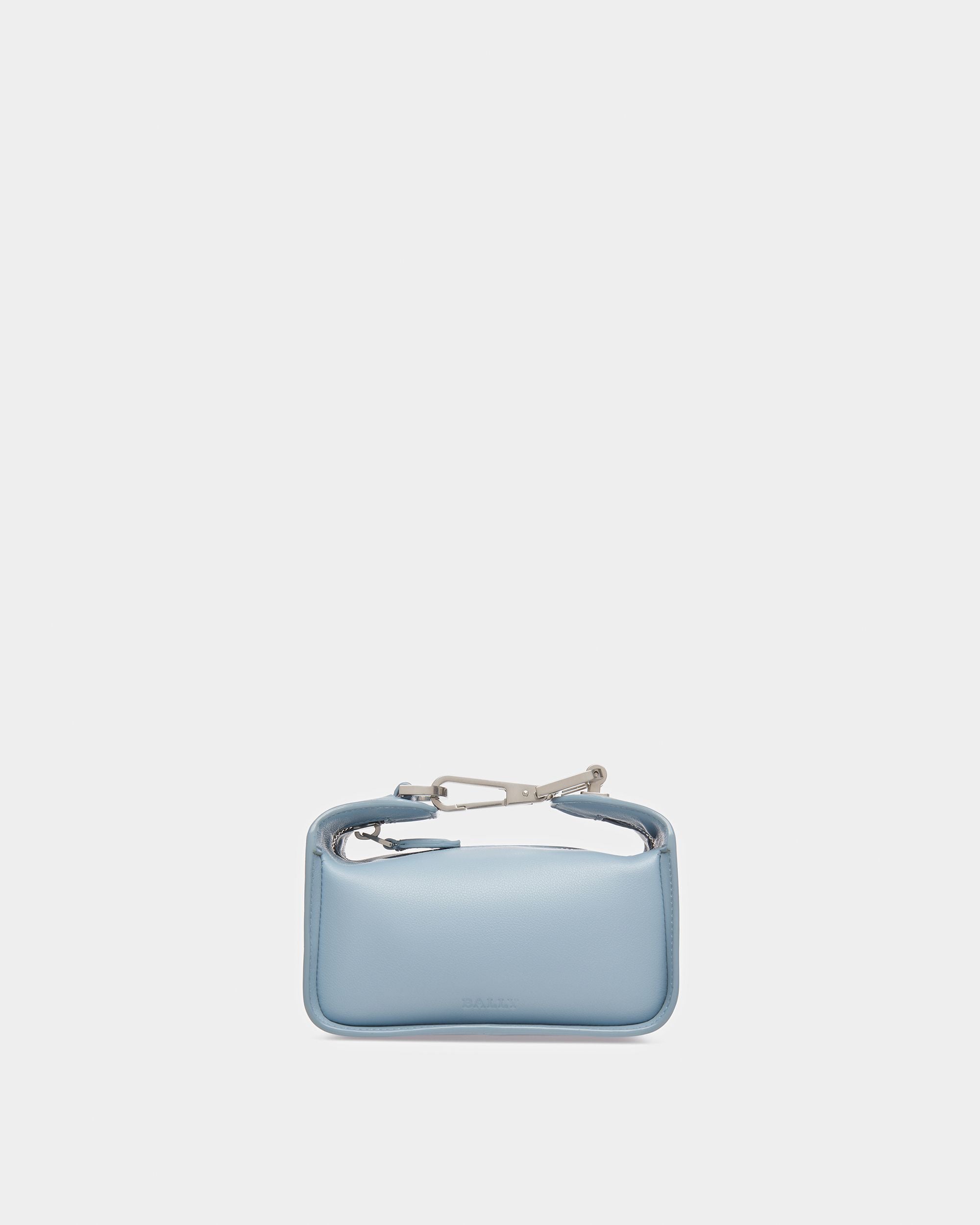 B-Hook Xs Borsa Mini In Pelle Azzurra - Donna - Bally - 01