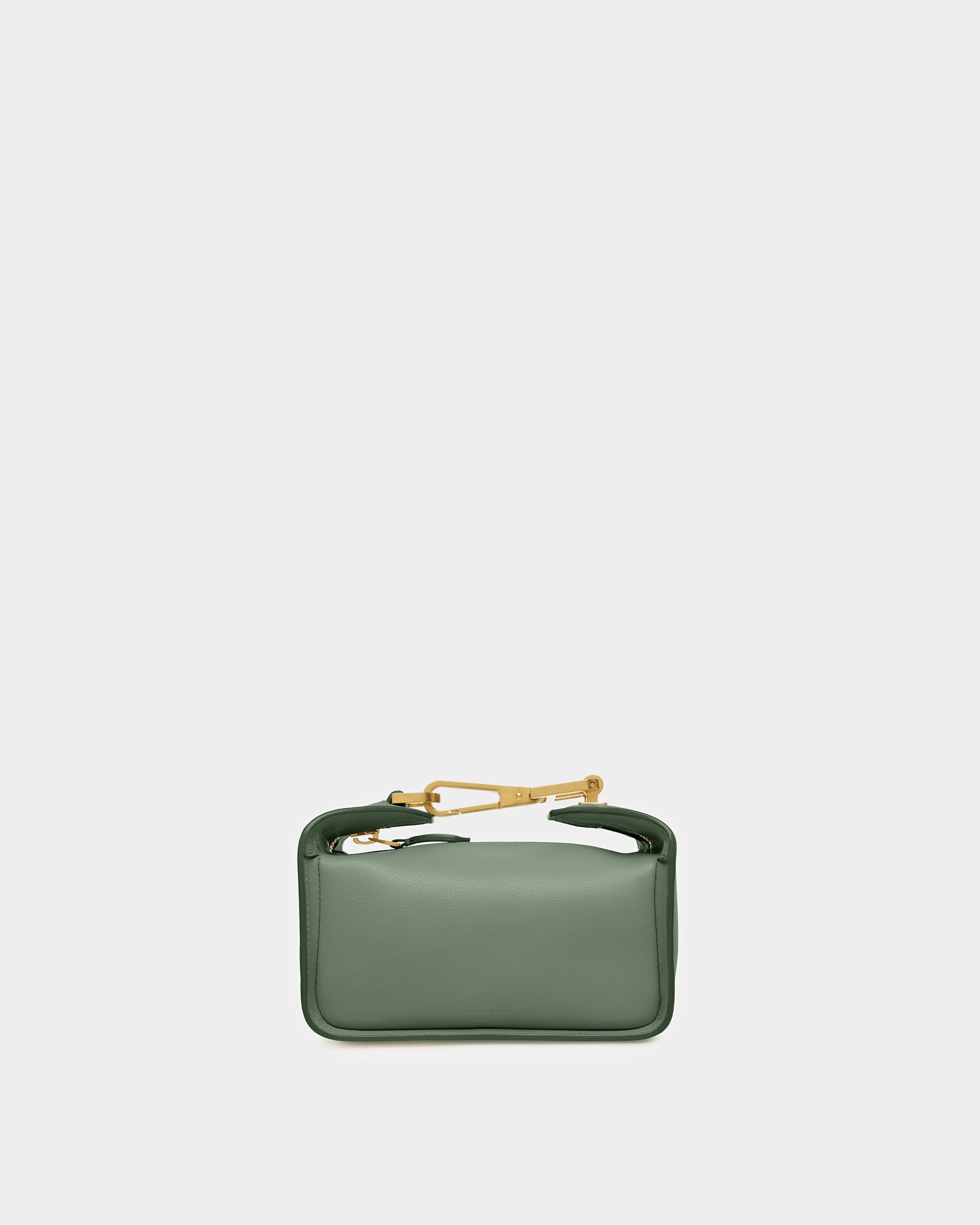 B-Hook Xs Borsa Mini In Pelle Verde Salvia - Donna - Bally - 01