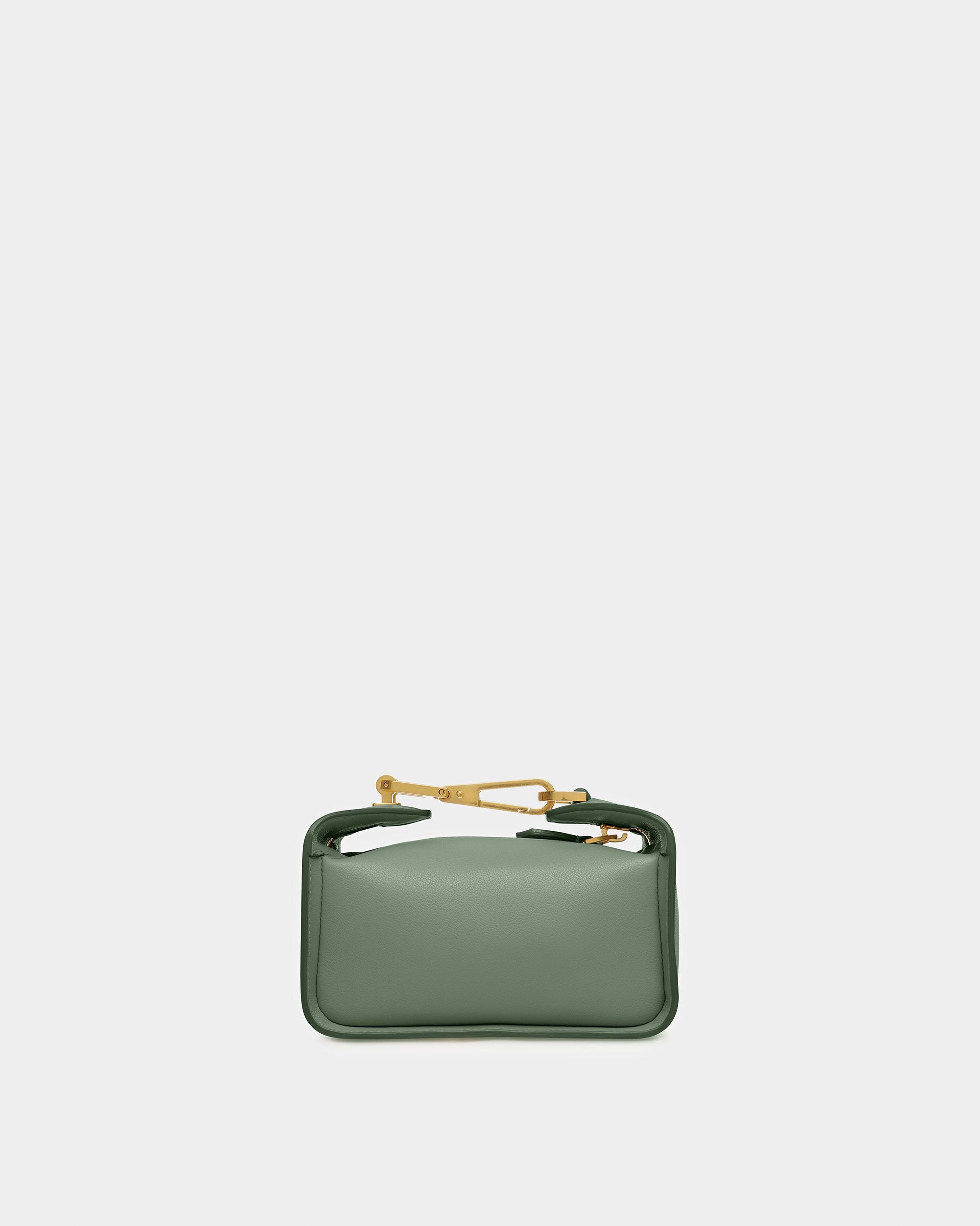B-Hook Xs Borsa Mini In Pelle Verde Salvia - Donna - Bally - 02