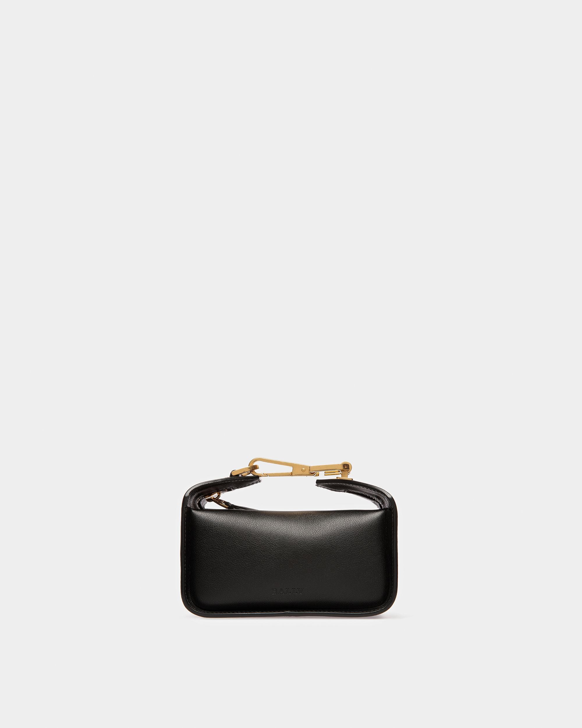 B-Hook Xs Borsa Mini In Pelle Nera - Donna - Bally - 01