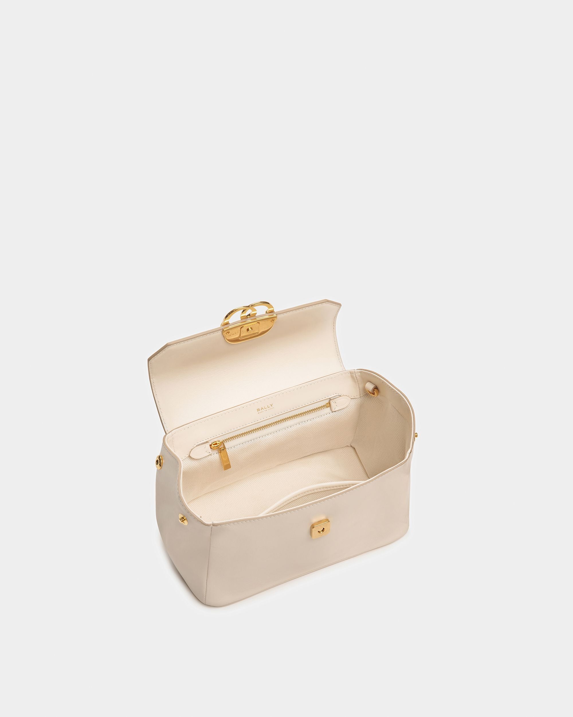 Borsa Mini Emblem In Pelle Liscia - Donna - Bally - 05