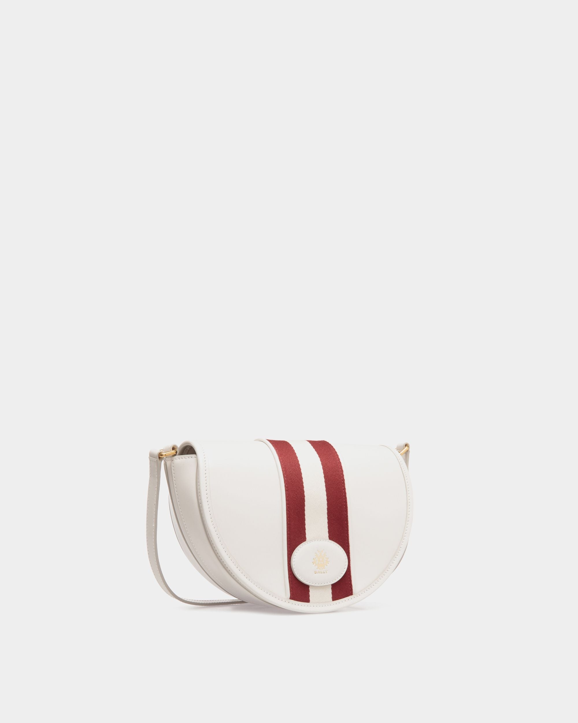 Signature Minibag In White  Leather - Donna - Bally - 02