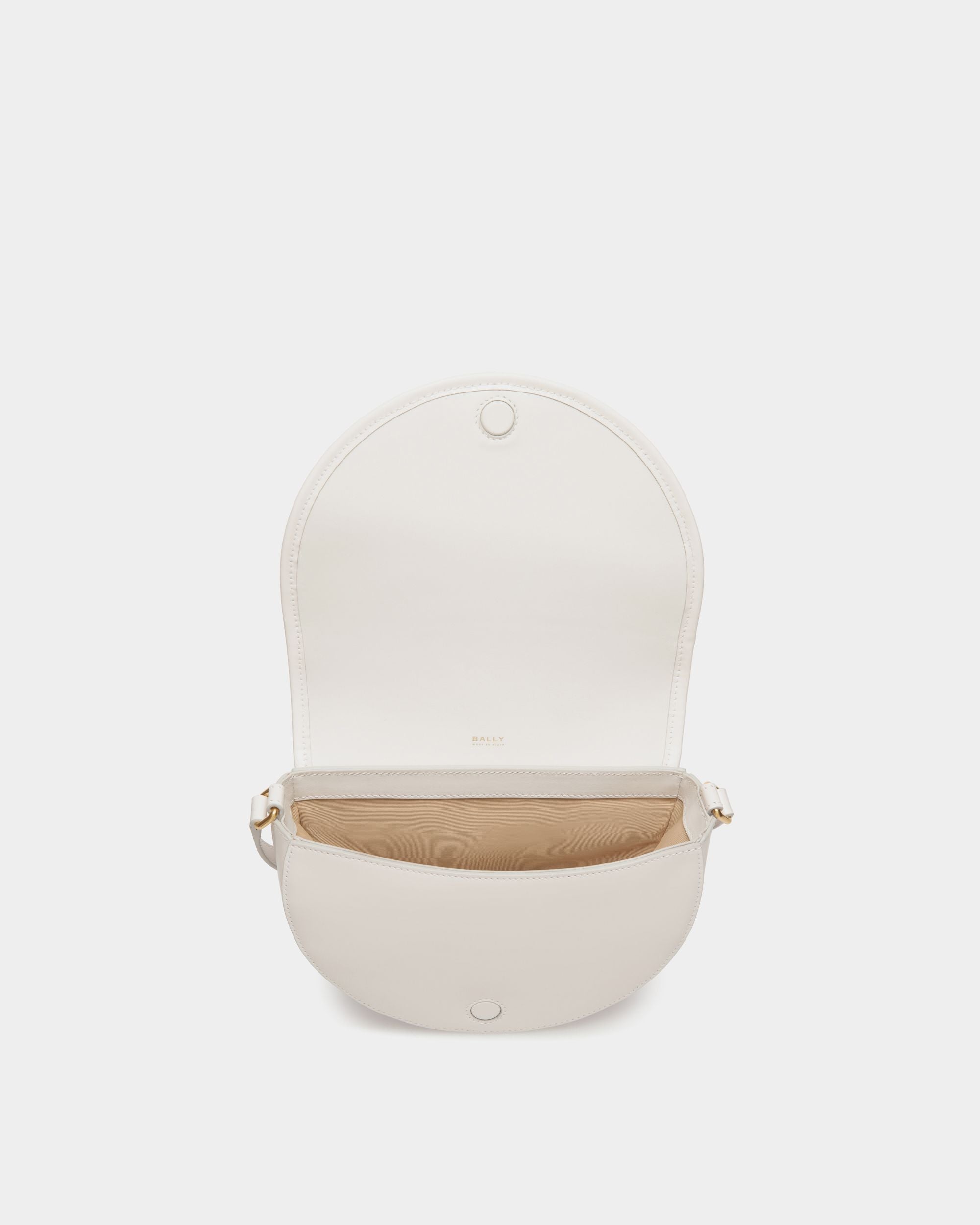 Signature Minibag In White  Leather - Donna - Bally - 03
