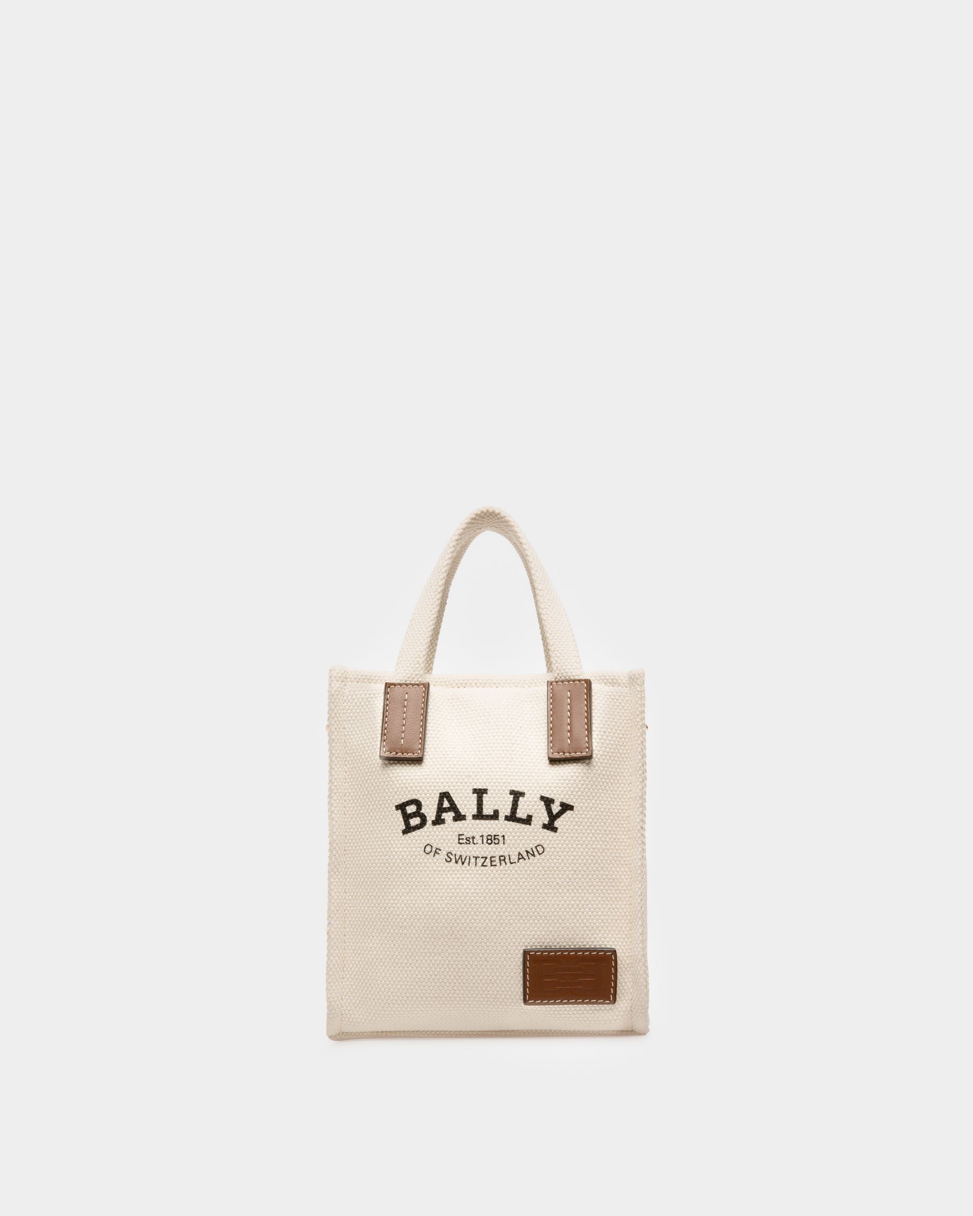 Crystalia Xs Borsa Mini In Tessuto Color Naturale - Donna - Bally - 01