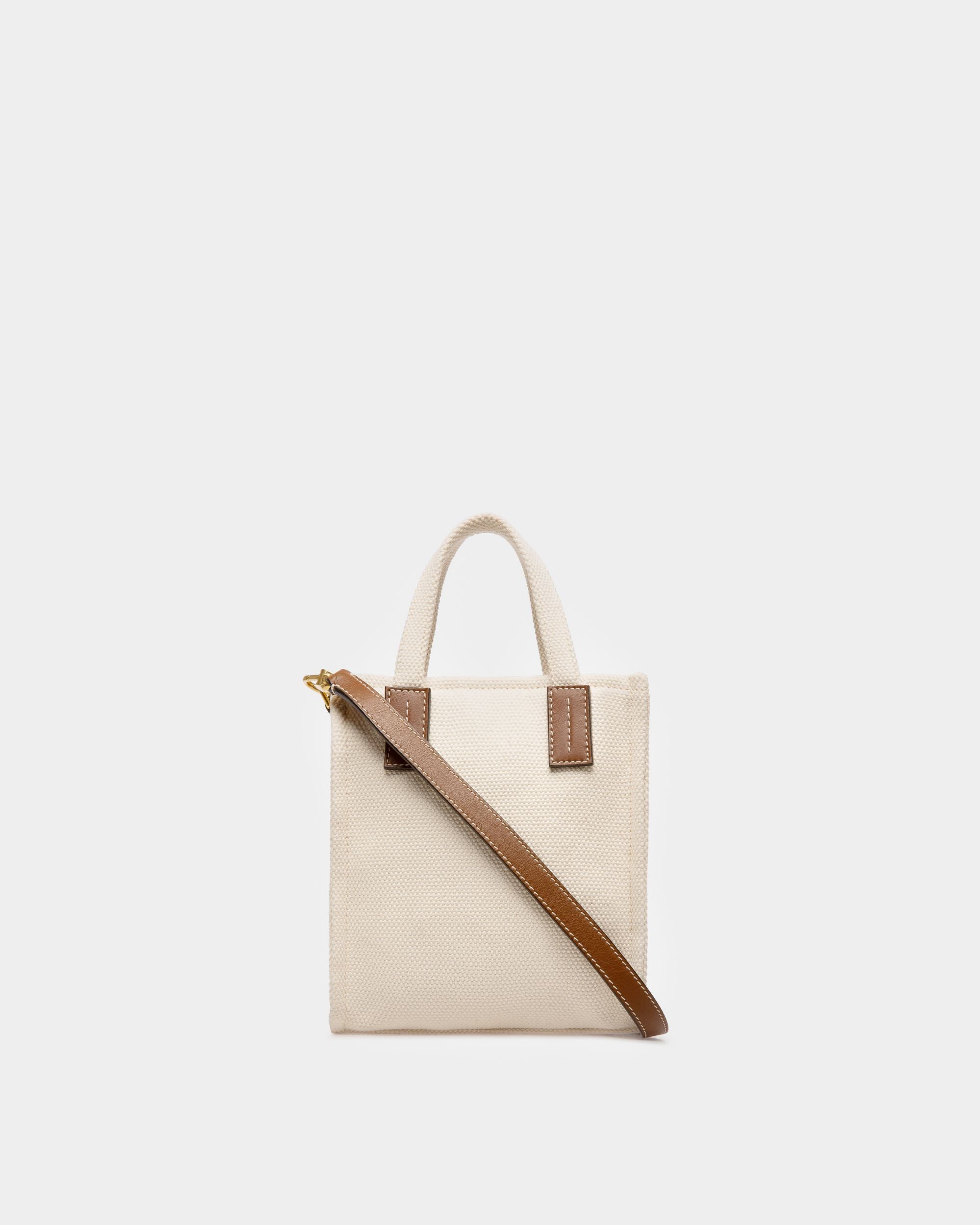 Crystalia Xs Borsa Mini In Tessuto Color Naturale - Donna - Bally - 03
