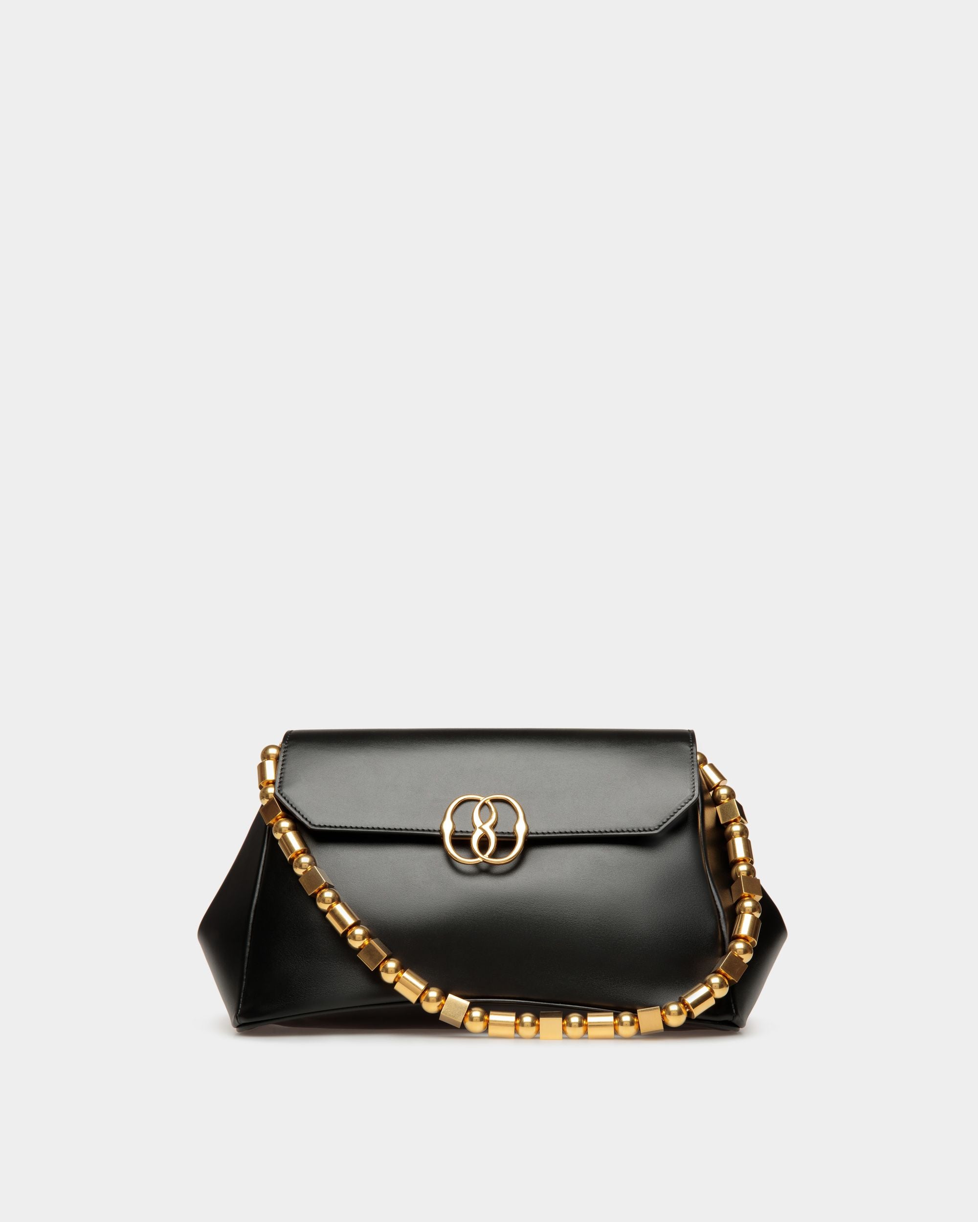 Borsa A Spalla Emblem In Pelle Liscia - Donna - Bally - 01