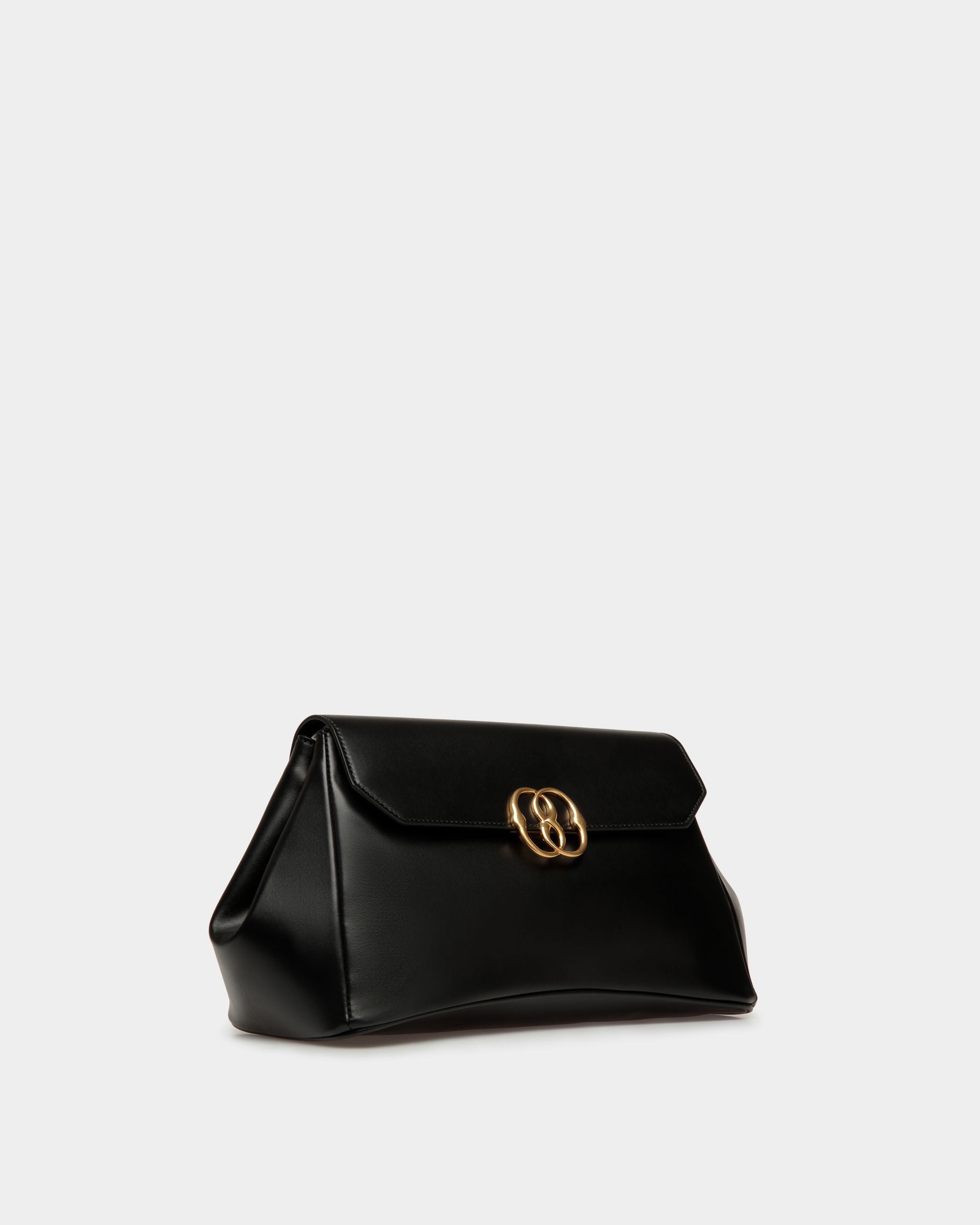 Borsa A Spalla Emblem In Pelle Liscia - Donna - Bally - 03