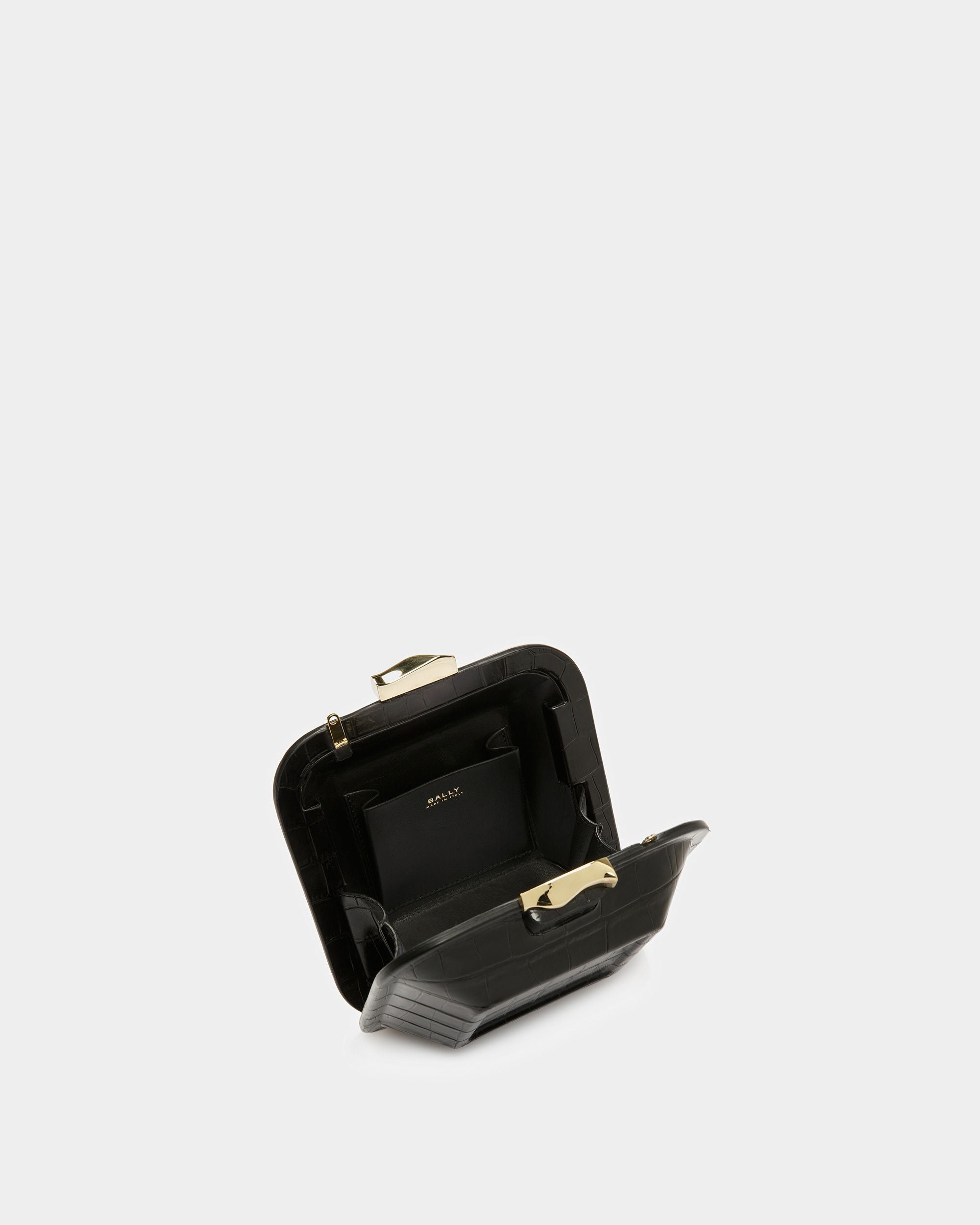 Borsa Mini To Go In Pelle Goffrata Cocco - Donna - Bally - 05
