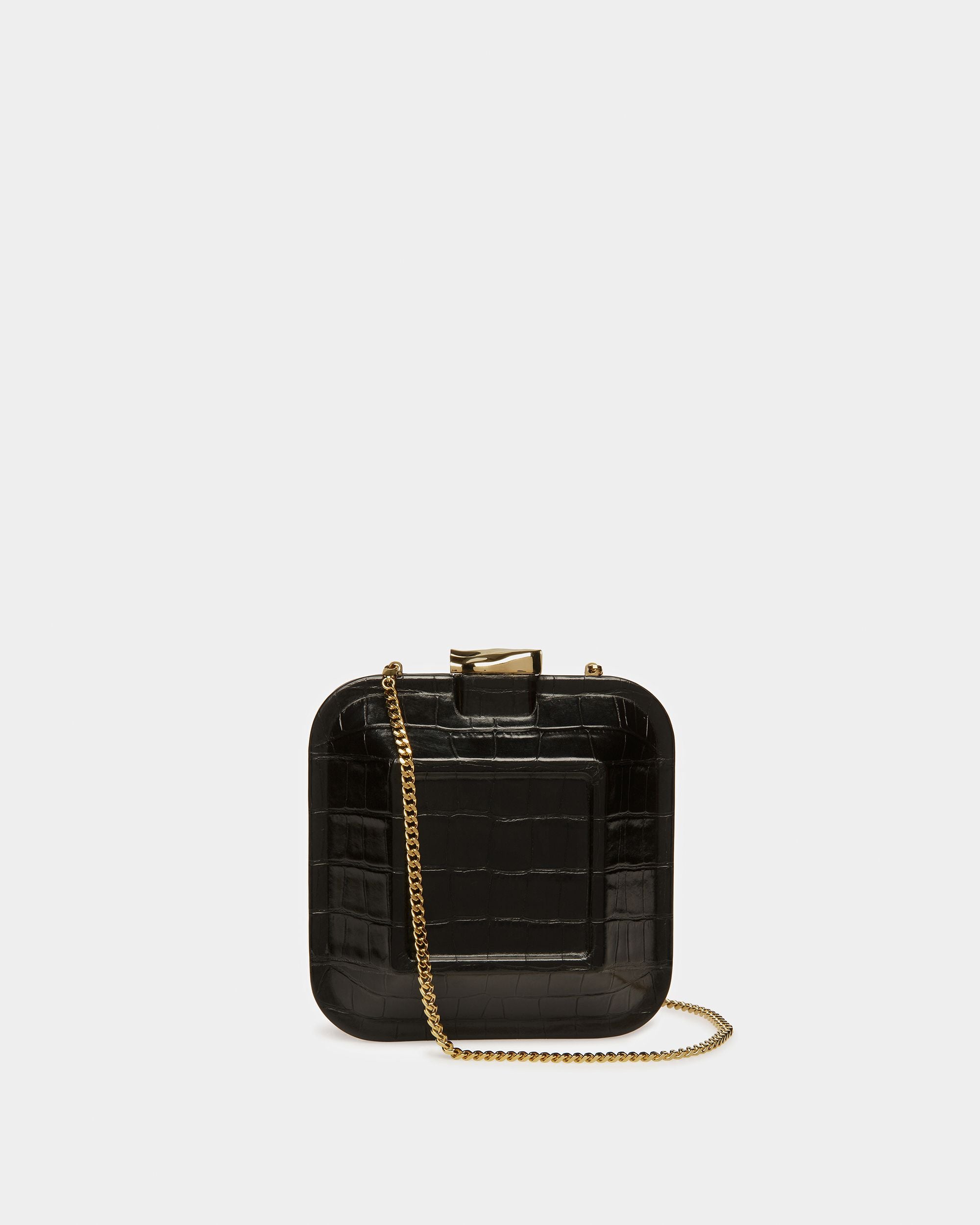 Borsa Mini To Go In Pelle Goffrata Cocco - Donna - Bally - 08